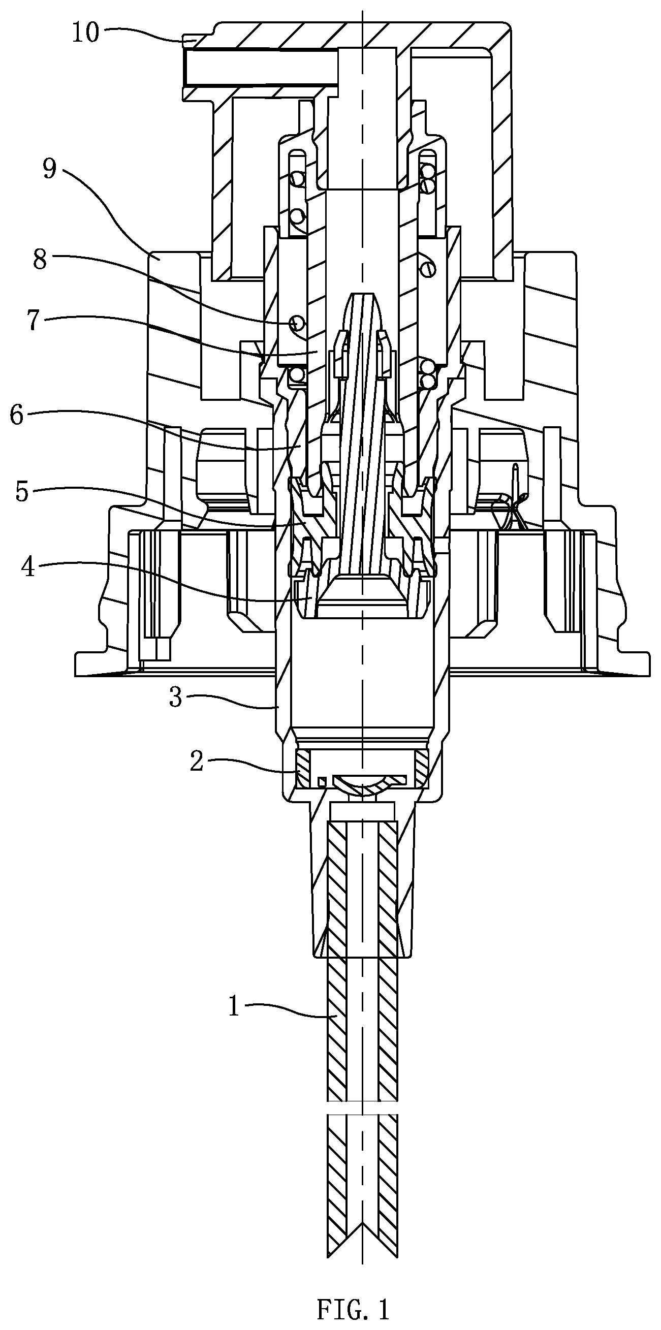 Patent US12098713 — Vacuum pump — Figure 1