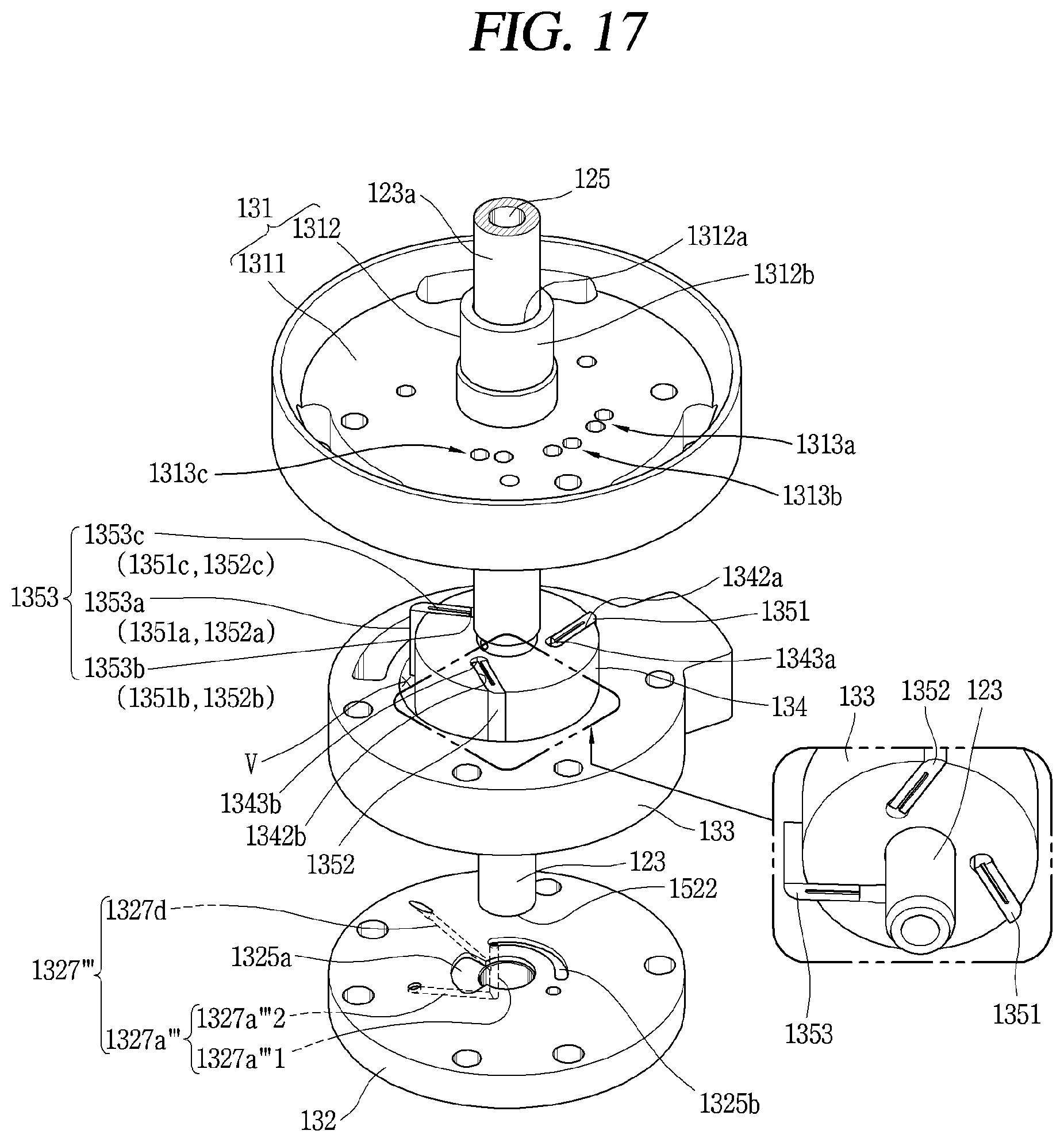 Patent US12098718 Figure 17 – Rotary compressor