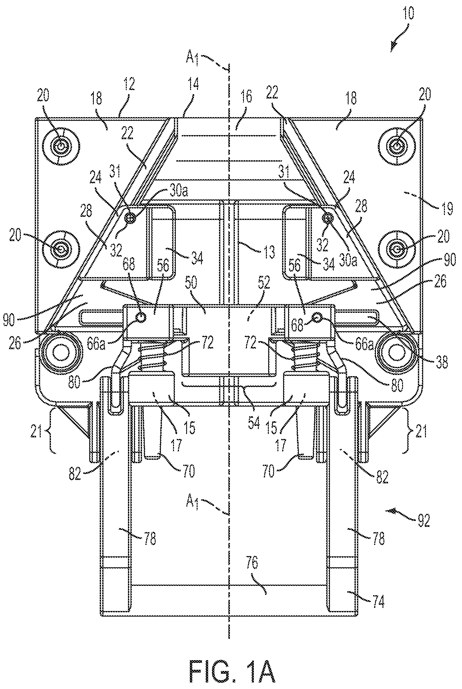 Patent US12098738 — System, method, and apparatus for clamping — Figure 1