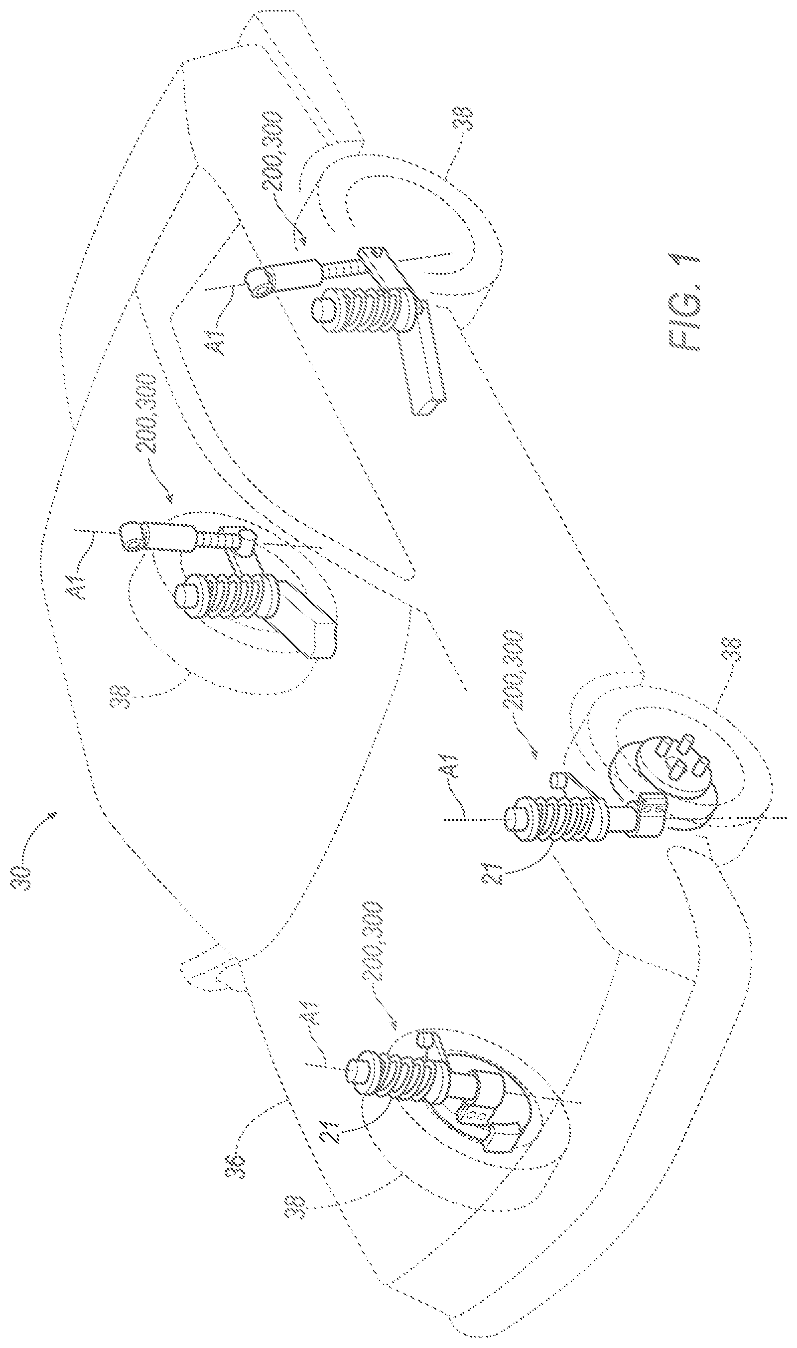 Patent US12098756 — Damper assembly — Figure 1