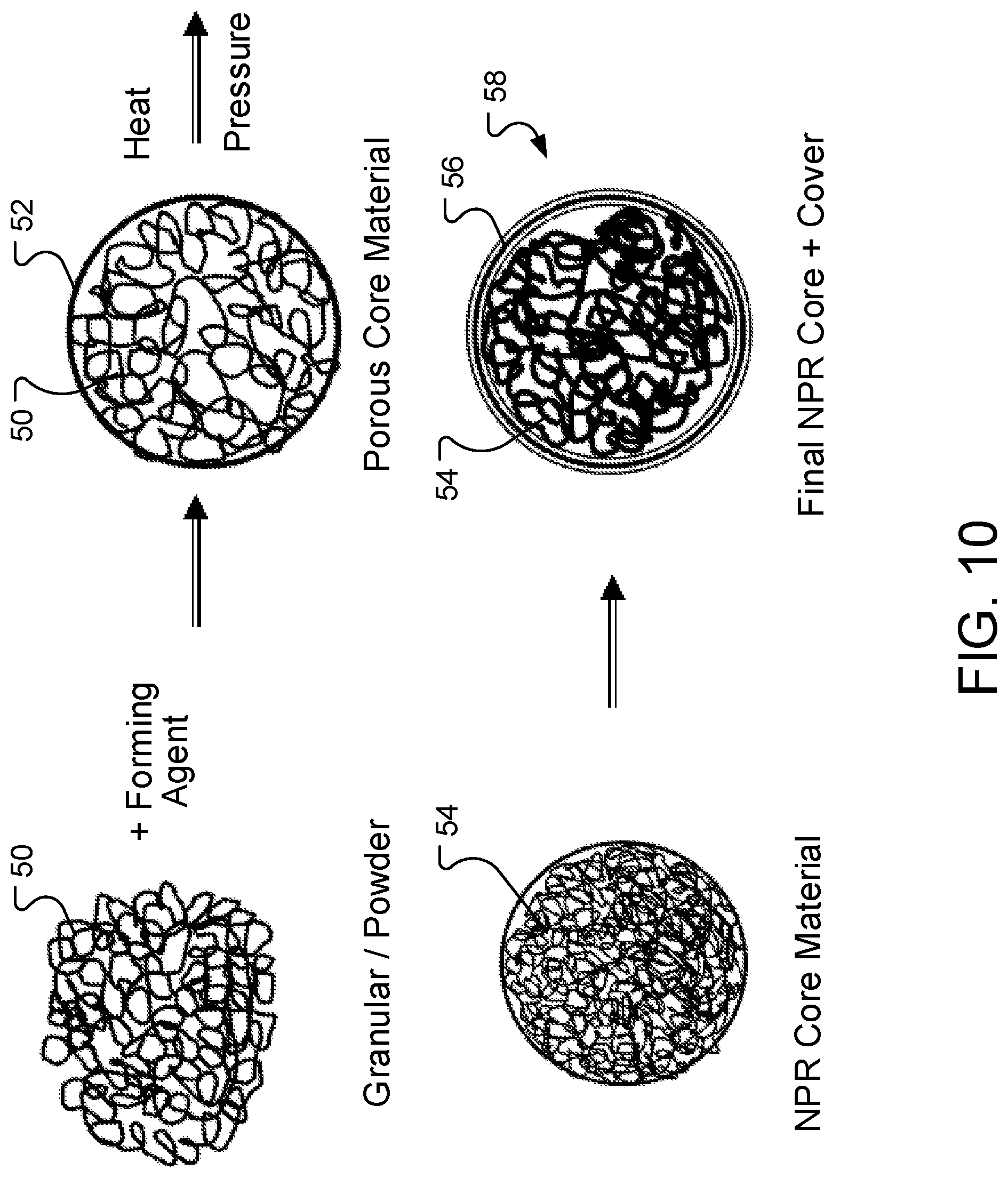 Patent US12098790 Figure 9 – Plumbing connectors with negative Poisson's ratio material coating