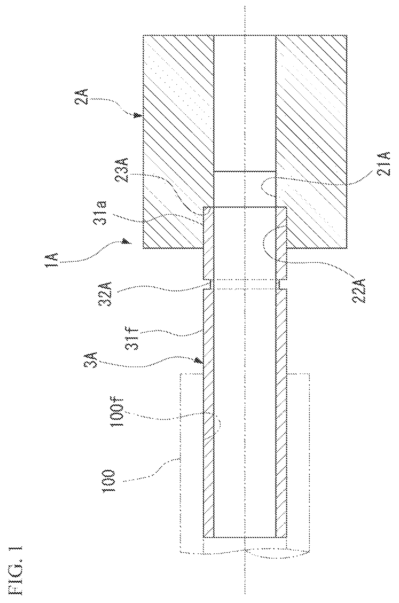 Patent US12098791 — Joint member, method for producing joint member, and method for connecting flexible tube to joint member — Figure 1