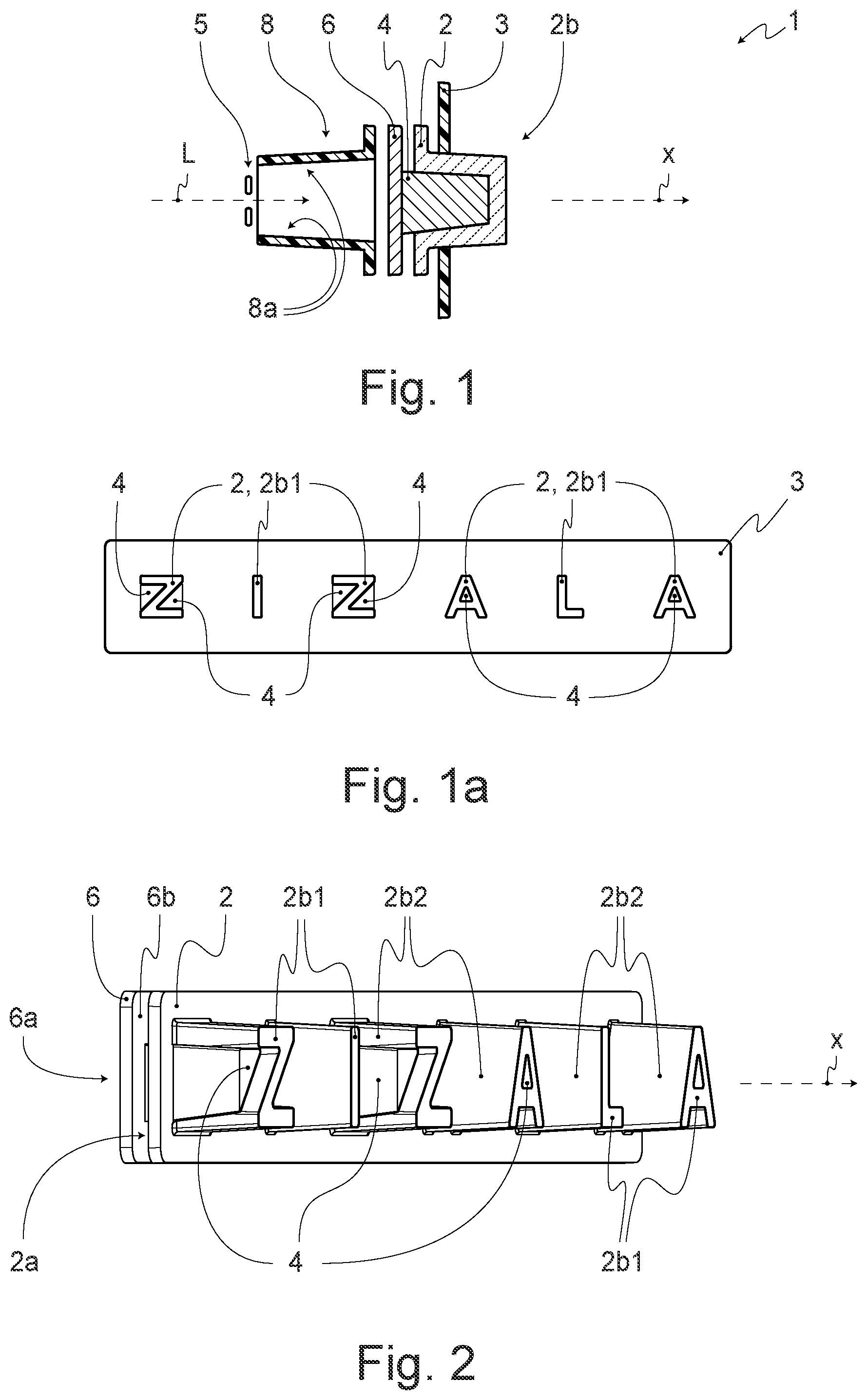 Patent US12098816 — Illumination device for vehicle — Figure 1