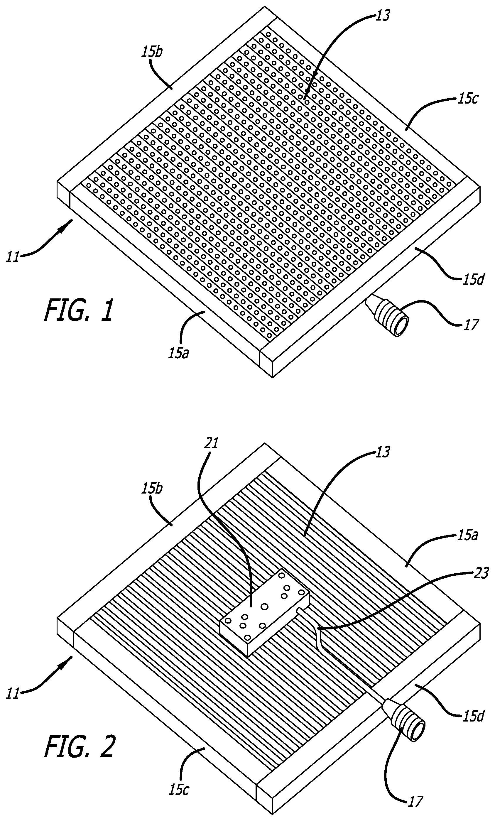 Patent US12098823 — Light weight LED lighting panel — Figure 1