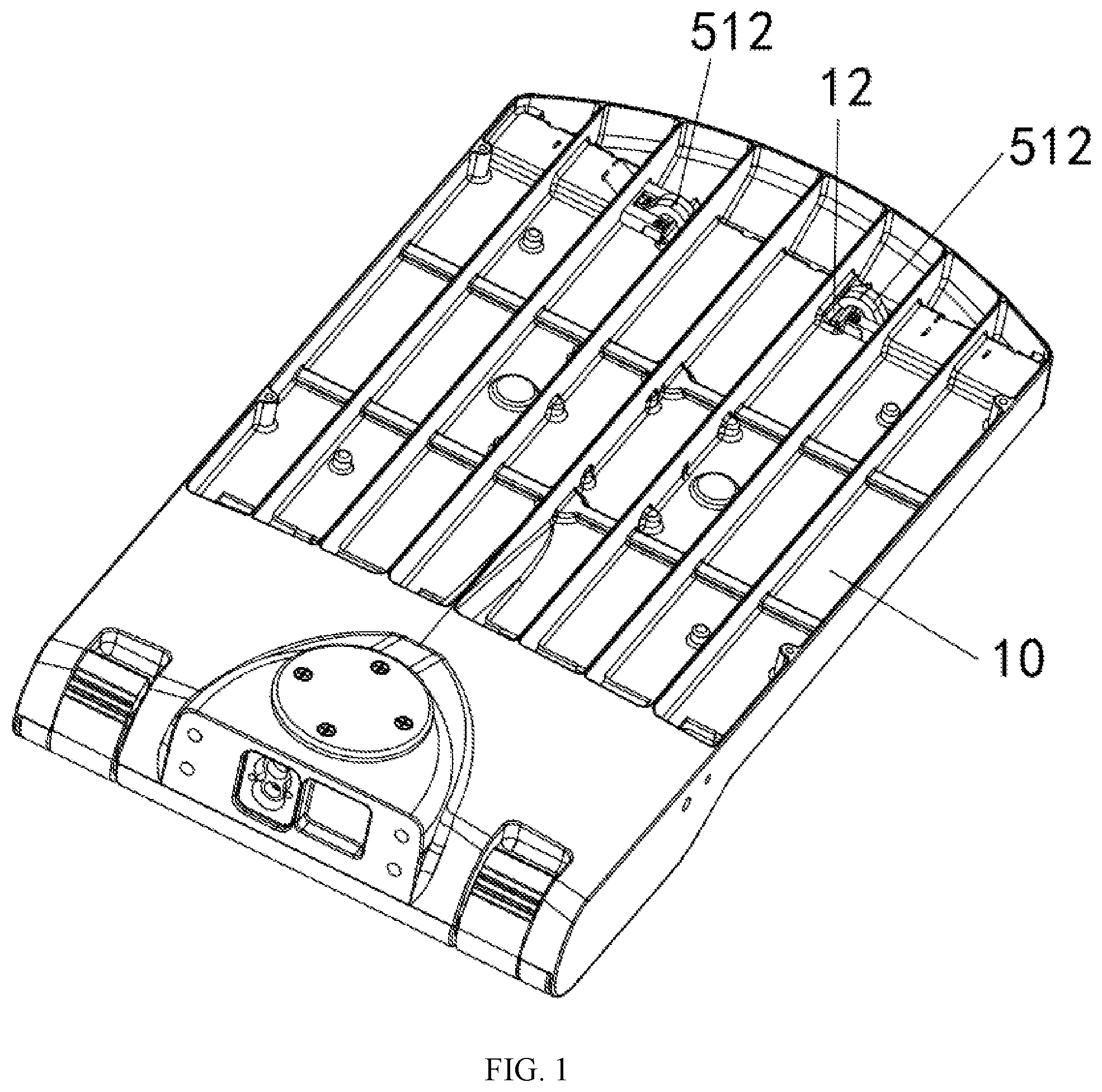 Patent US12098824 Figure 1 – LED lamp and lamp holder assembly