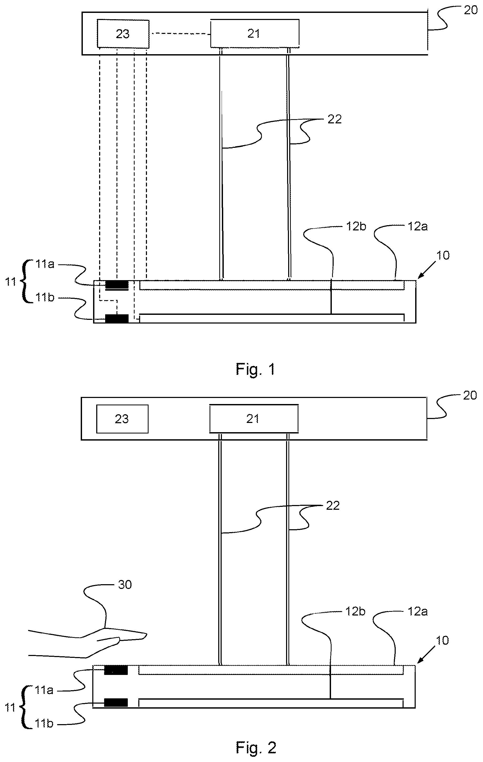 Patent US12098827 — Adjustable-height pendant luminaire — Figure 1