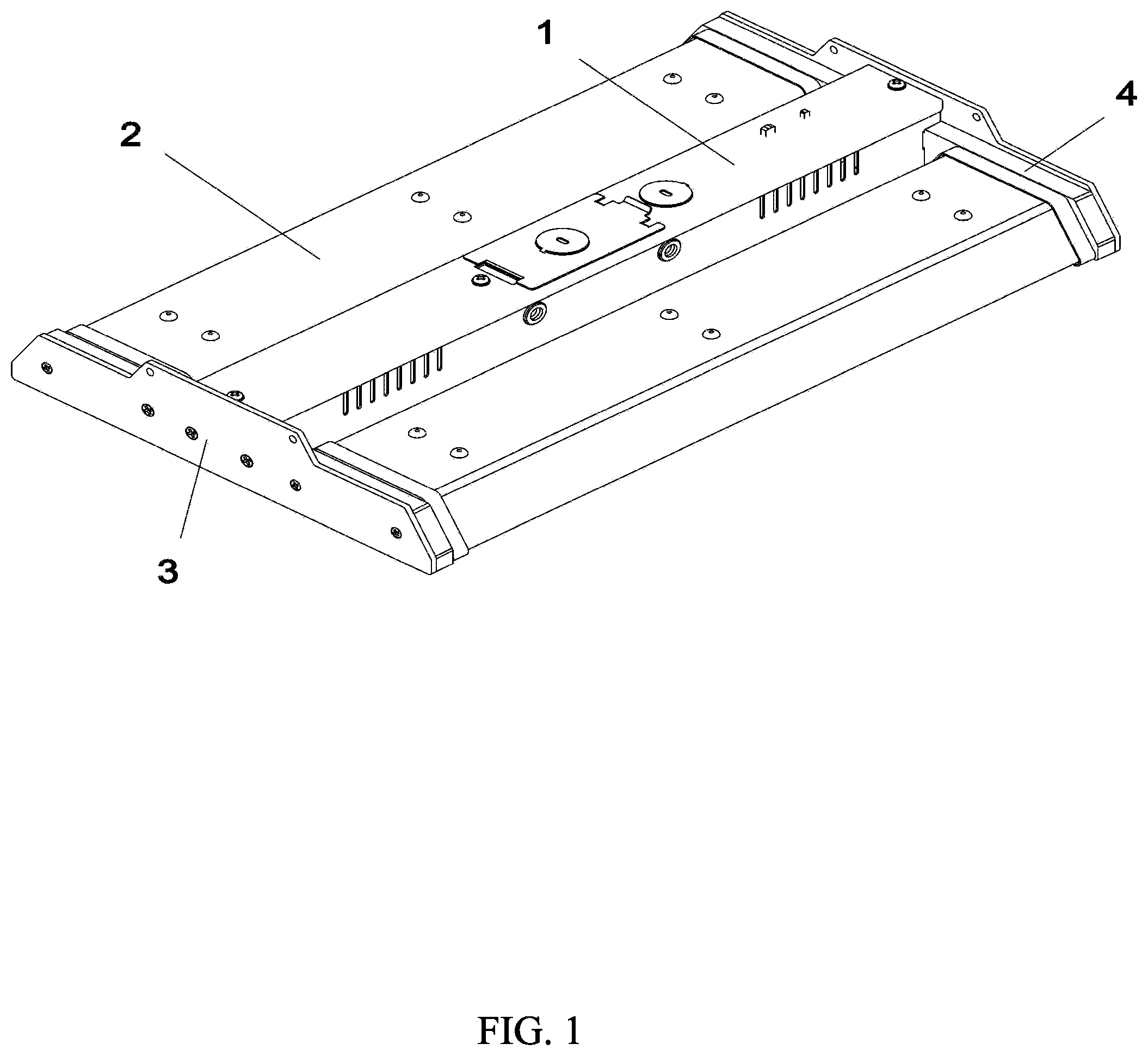 Patent US12098830 — Industrial and mining lamp that can be rotated and adjusted from multiple angles — Figure 1
