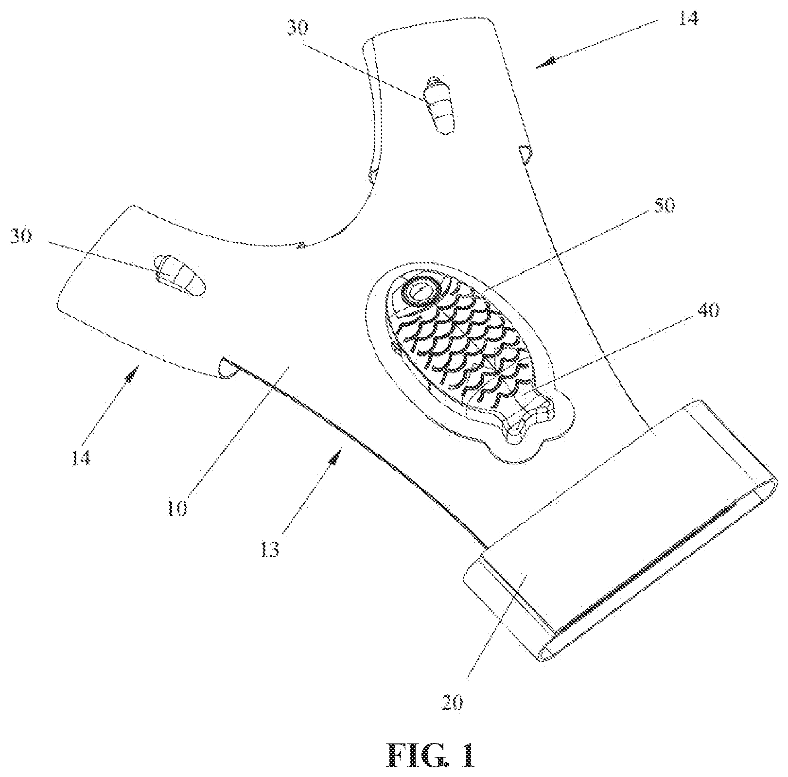 Patent US12098837 — Lighting glove — Figure 1