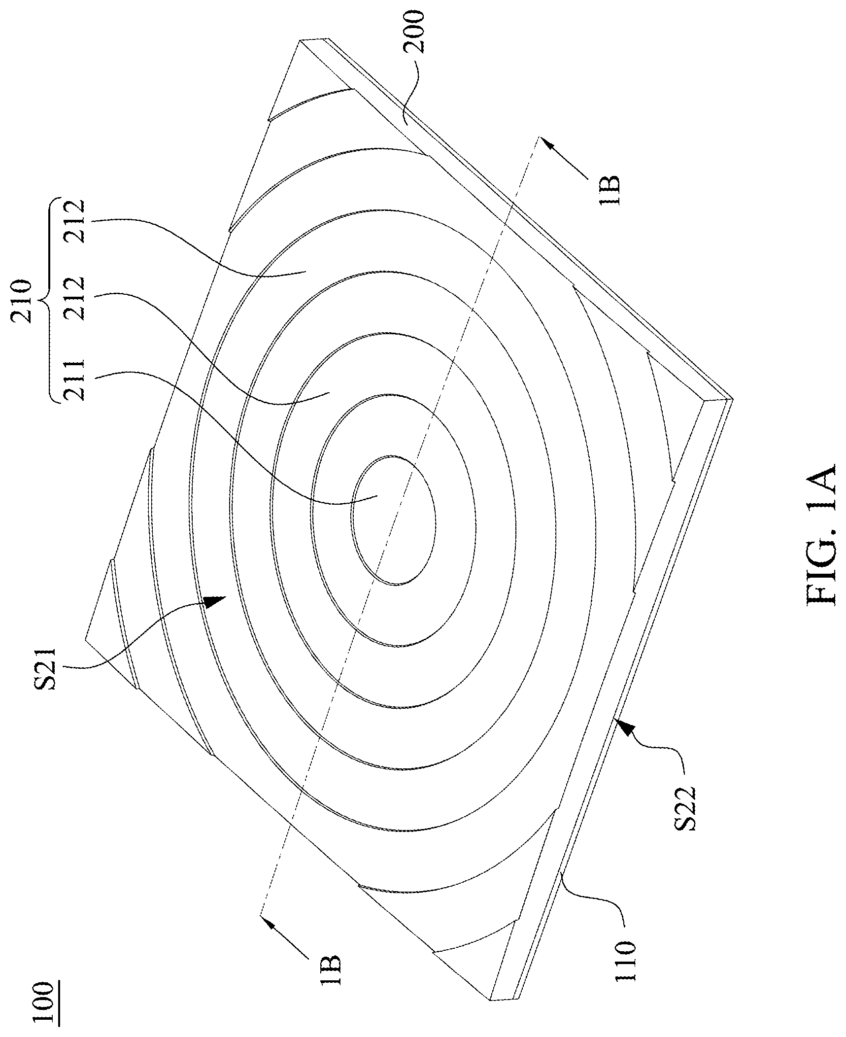 Patent US12098841 — Optical component, light source module and display device — Figure 1