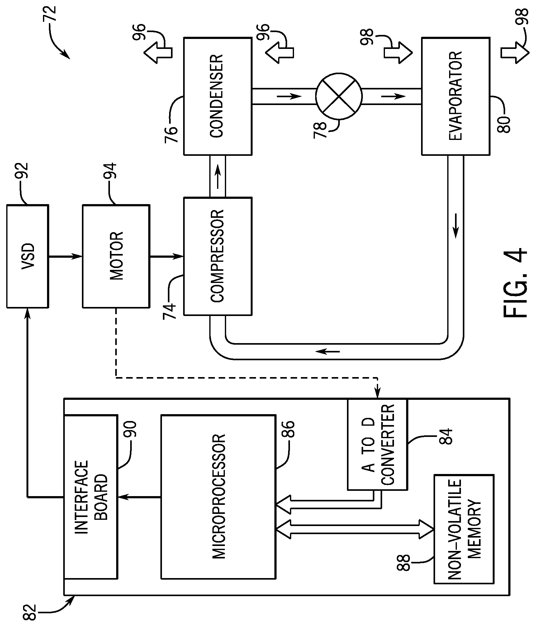 Patent US12098887 Figure 4 – Heat exchanger for HVAC unit