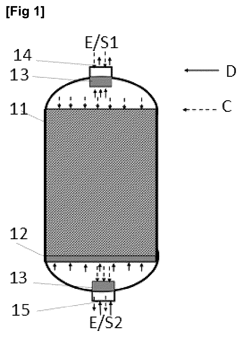 Patent US12098888 — Horizontal-axis heat recovery and storage system — Figure 1