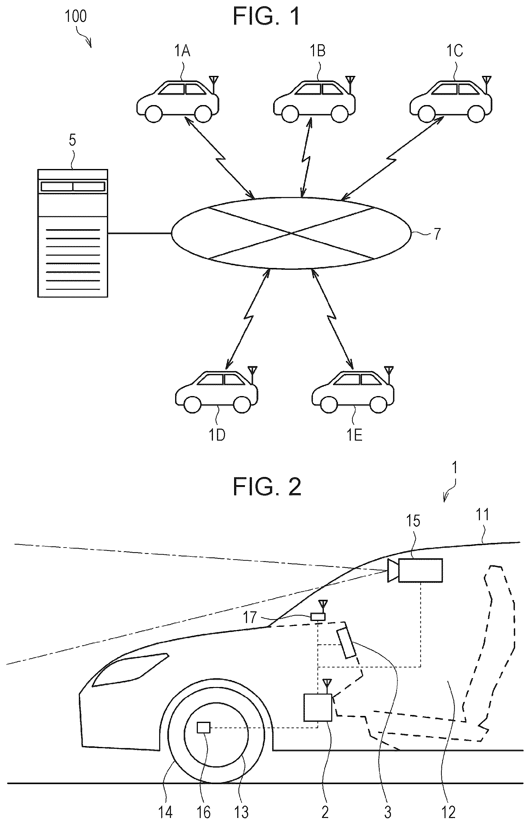 Patent US12098927 — Navigation system and server apparatus — Figure 1
