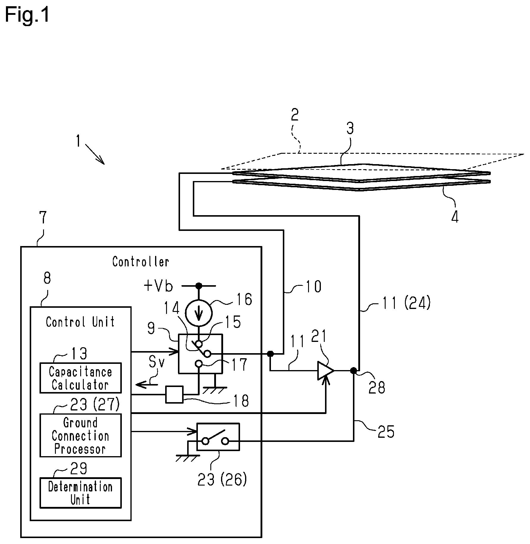 Patent US12098935 Figure 1 – Detector