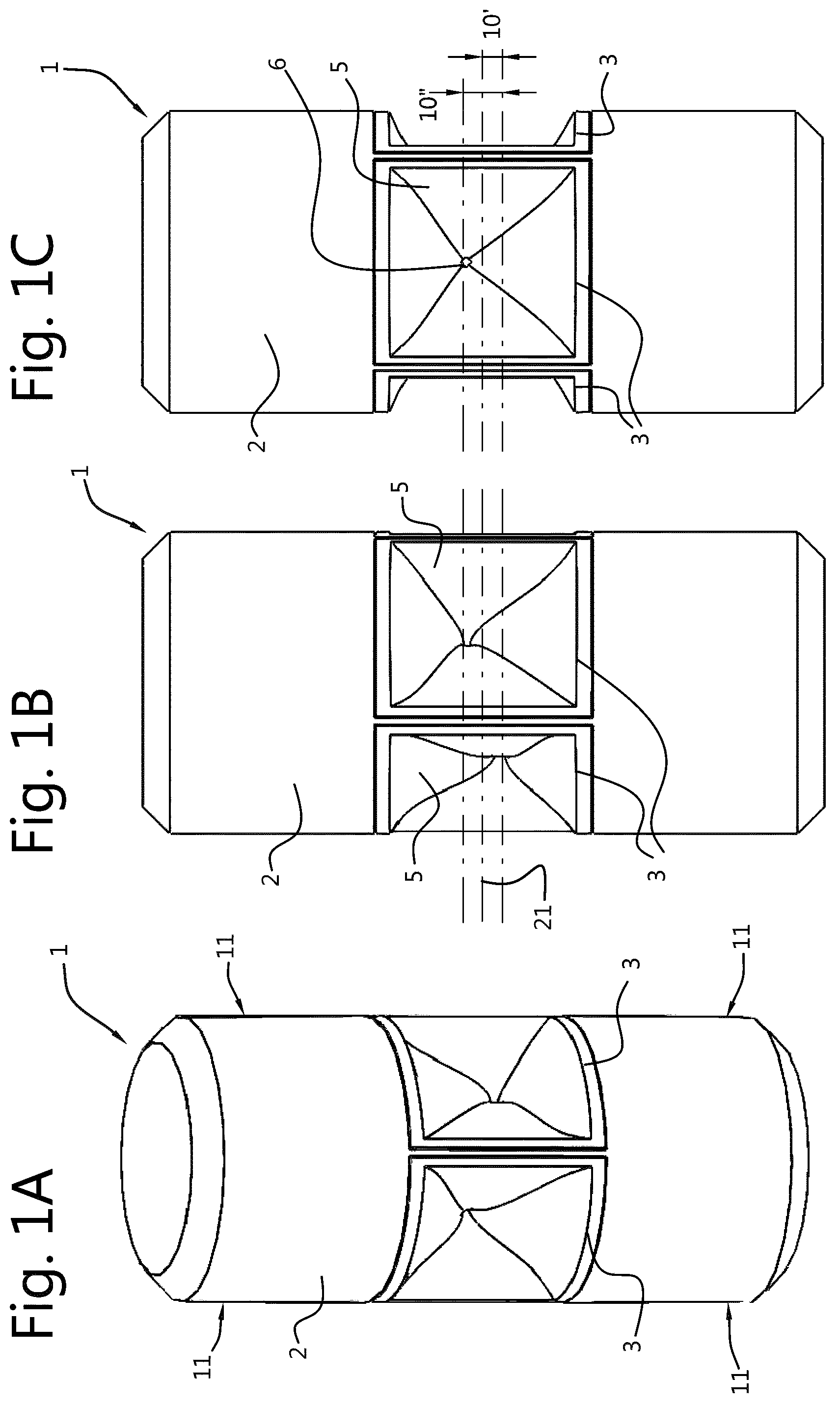 Patent US12098941 — Method and device for monitoring a fluid flux — Figure 1