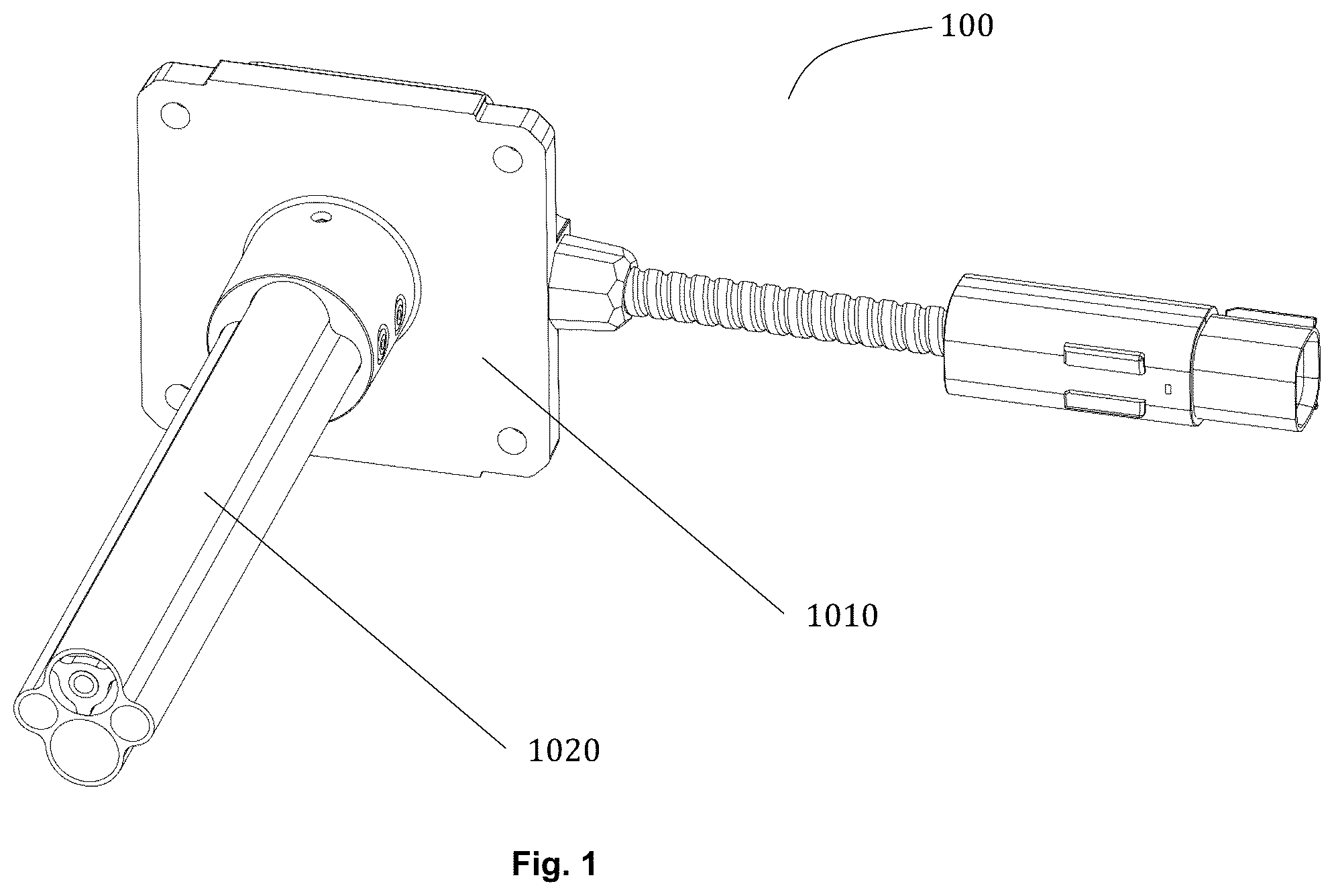 Patent US12098942 Figure 1 – Liquid flow monitoring system