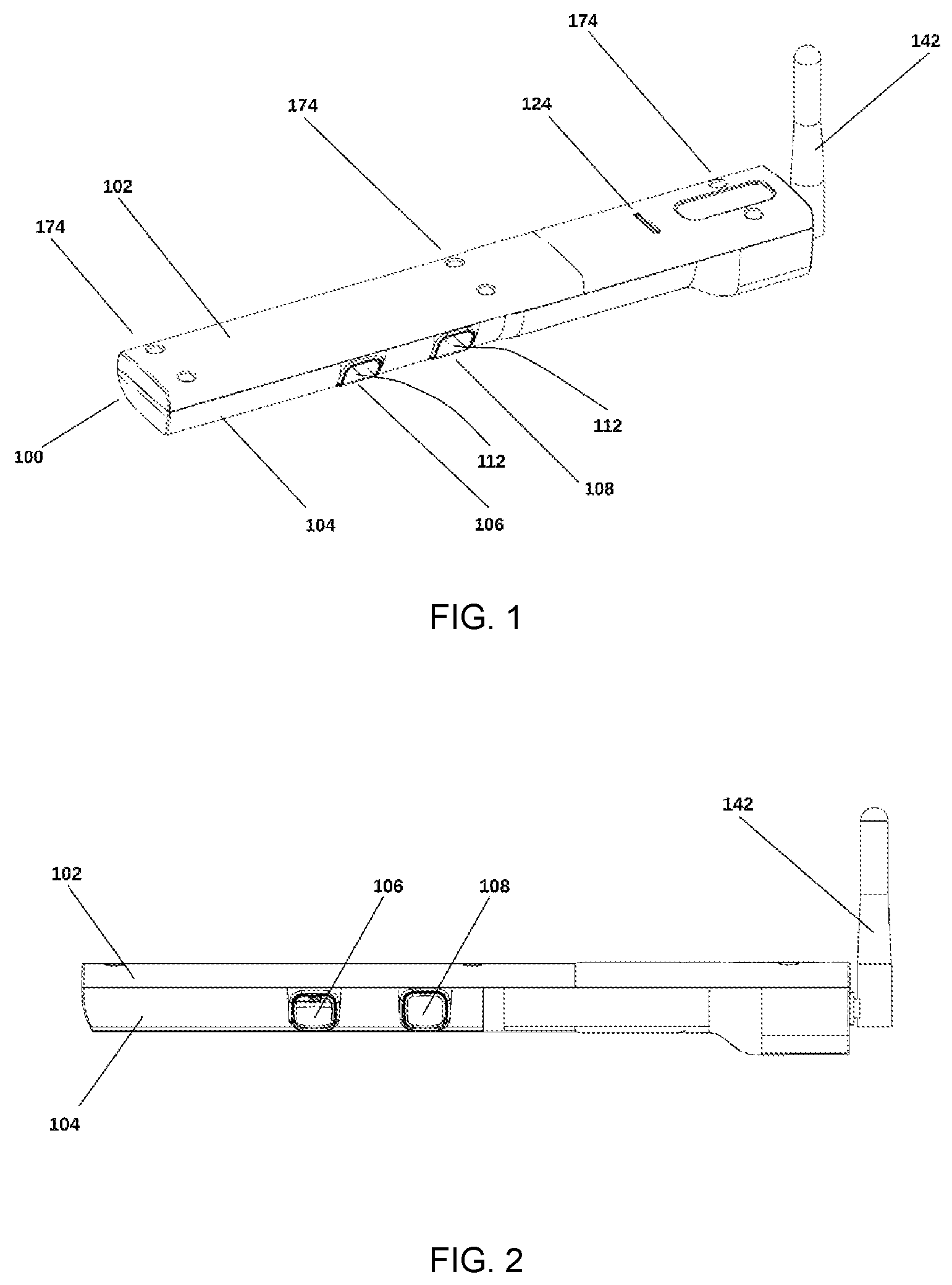 Patent US12098983 — Duct mounted air quality monitoring system, method and device — Figure 1