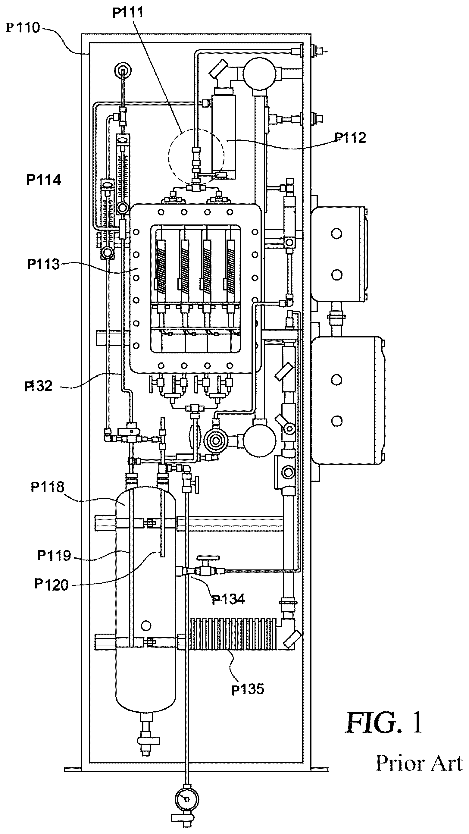 Patent US12098986 — Liquid gas sample vaporizer enclosure — Figure 1