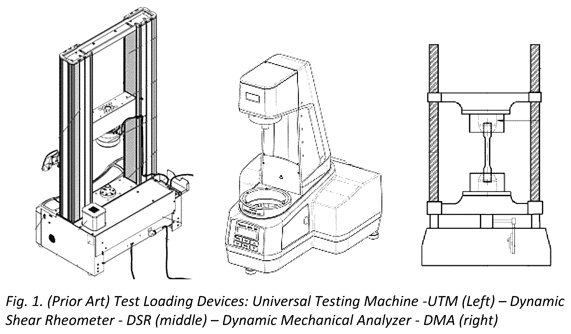 Patent US12098988 Figure 1 – Unified performance test for viscoelastic materials