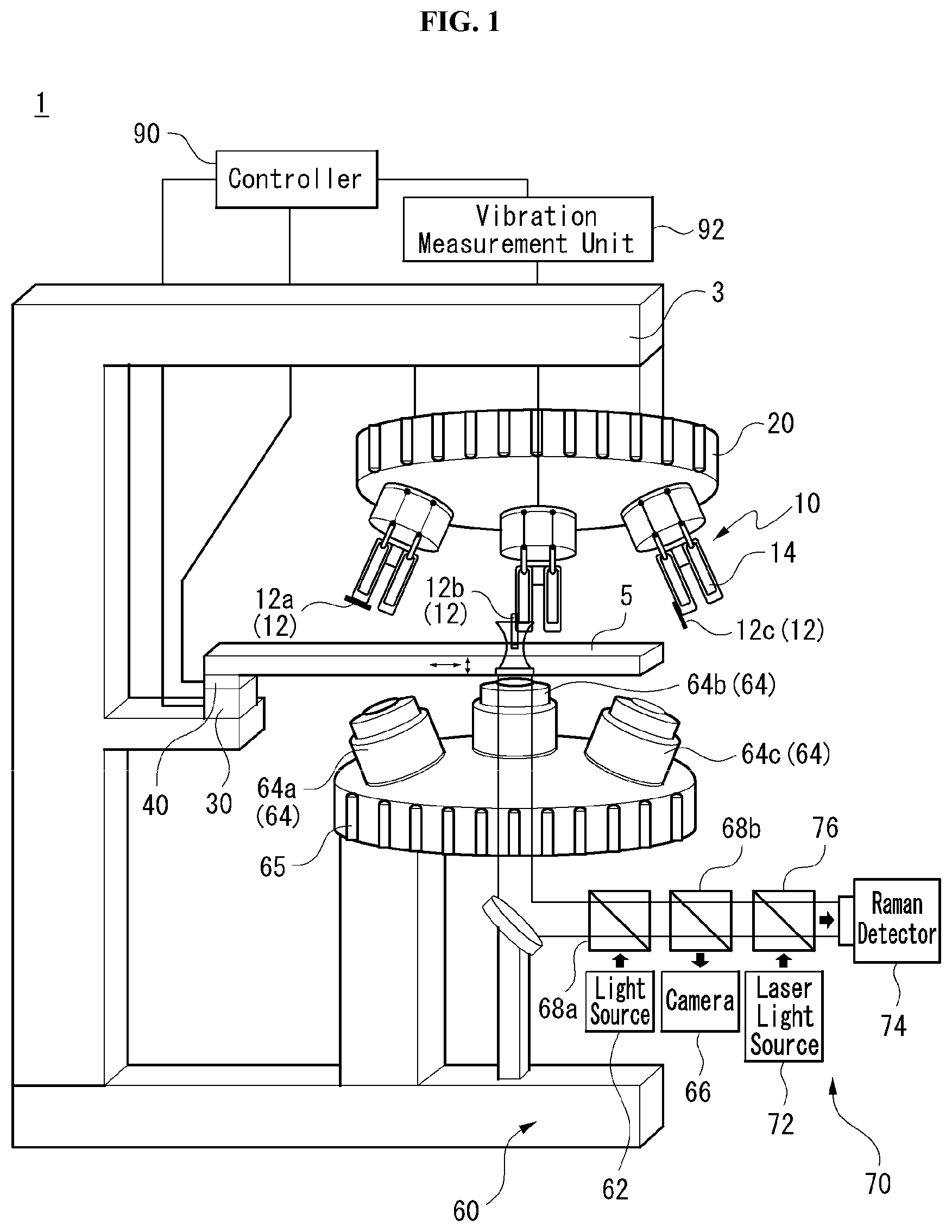 Patent US12098990 — Rheometer — Figure 1