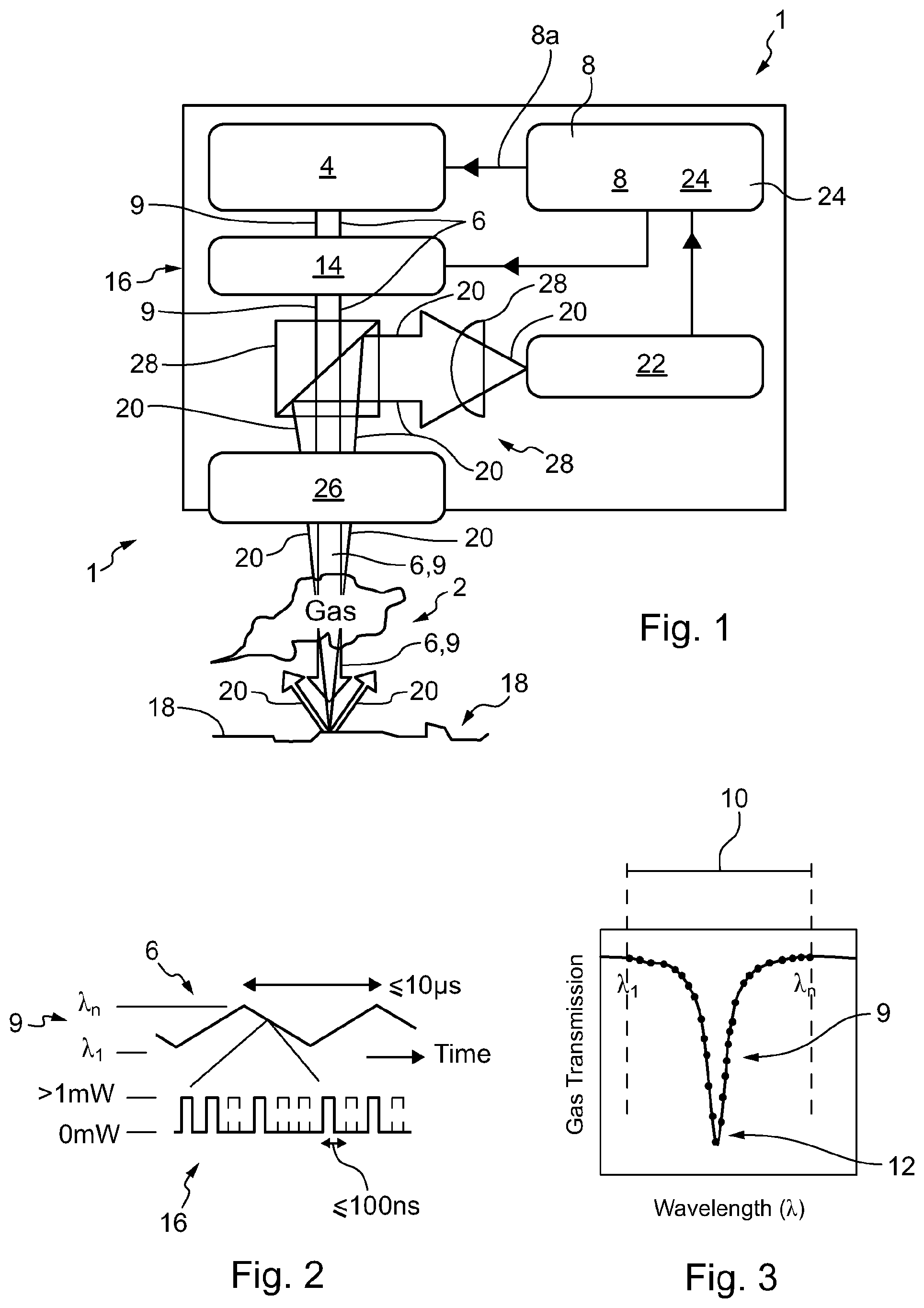 Patent US12099007 — Rapidly tuneable diode lidar — Figure 1