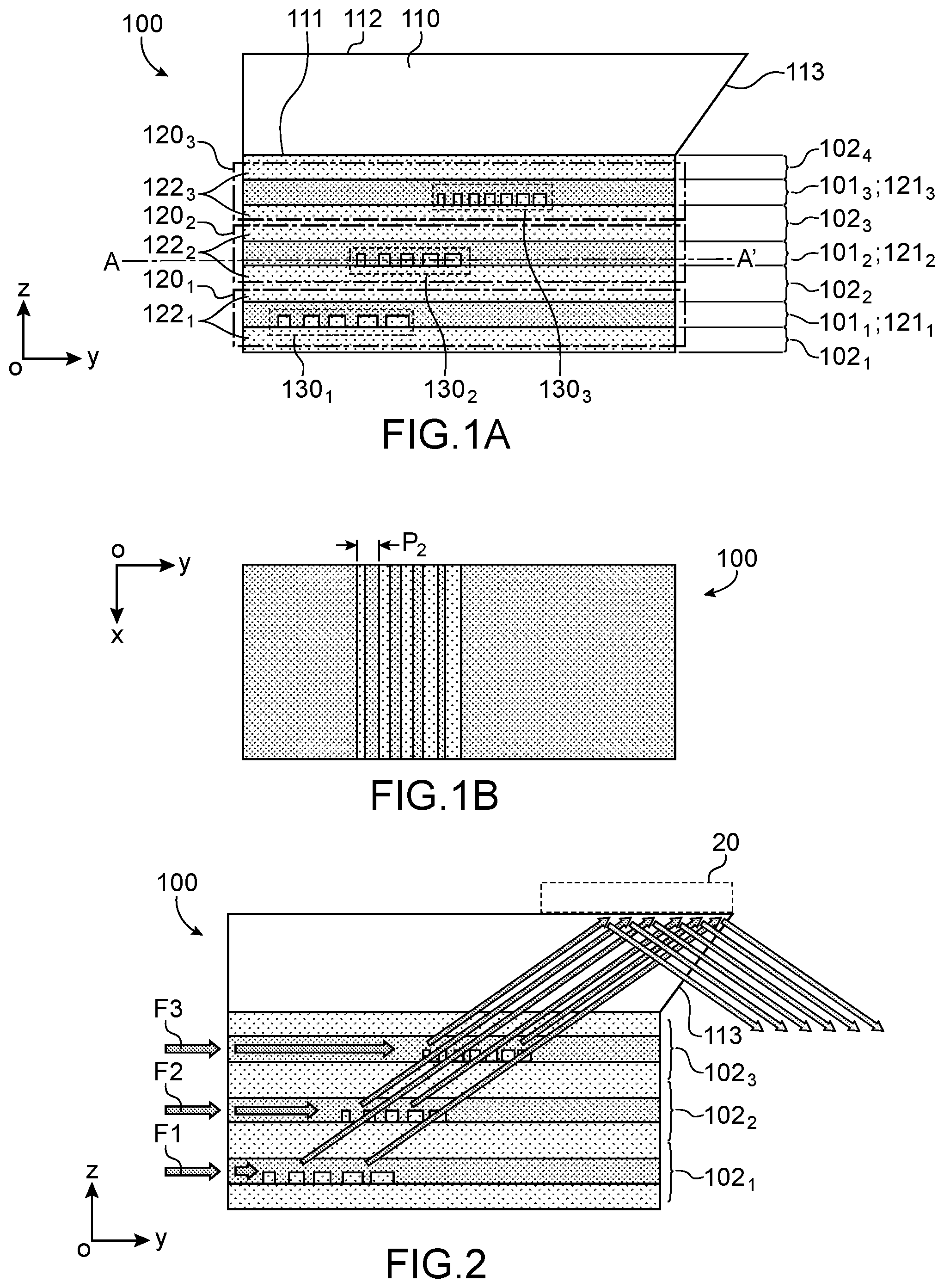 Patent US12099008 — Optical component for an ATR imaging device — Figure 1