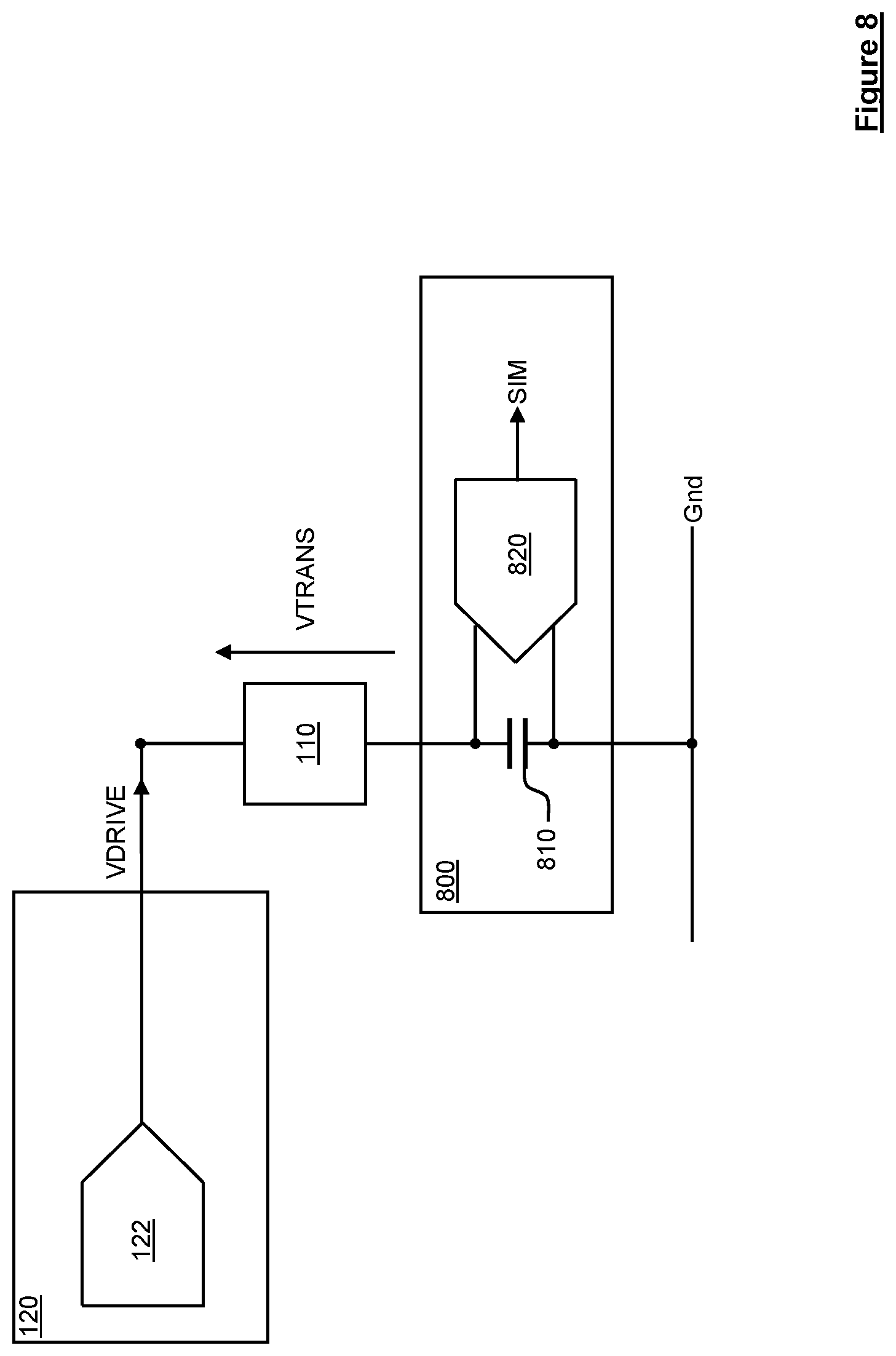 Patent US12099118 Figure 8 – Object detection circuitry