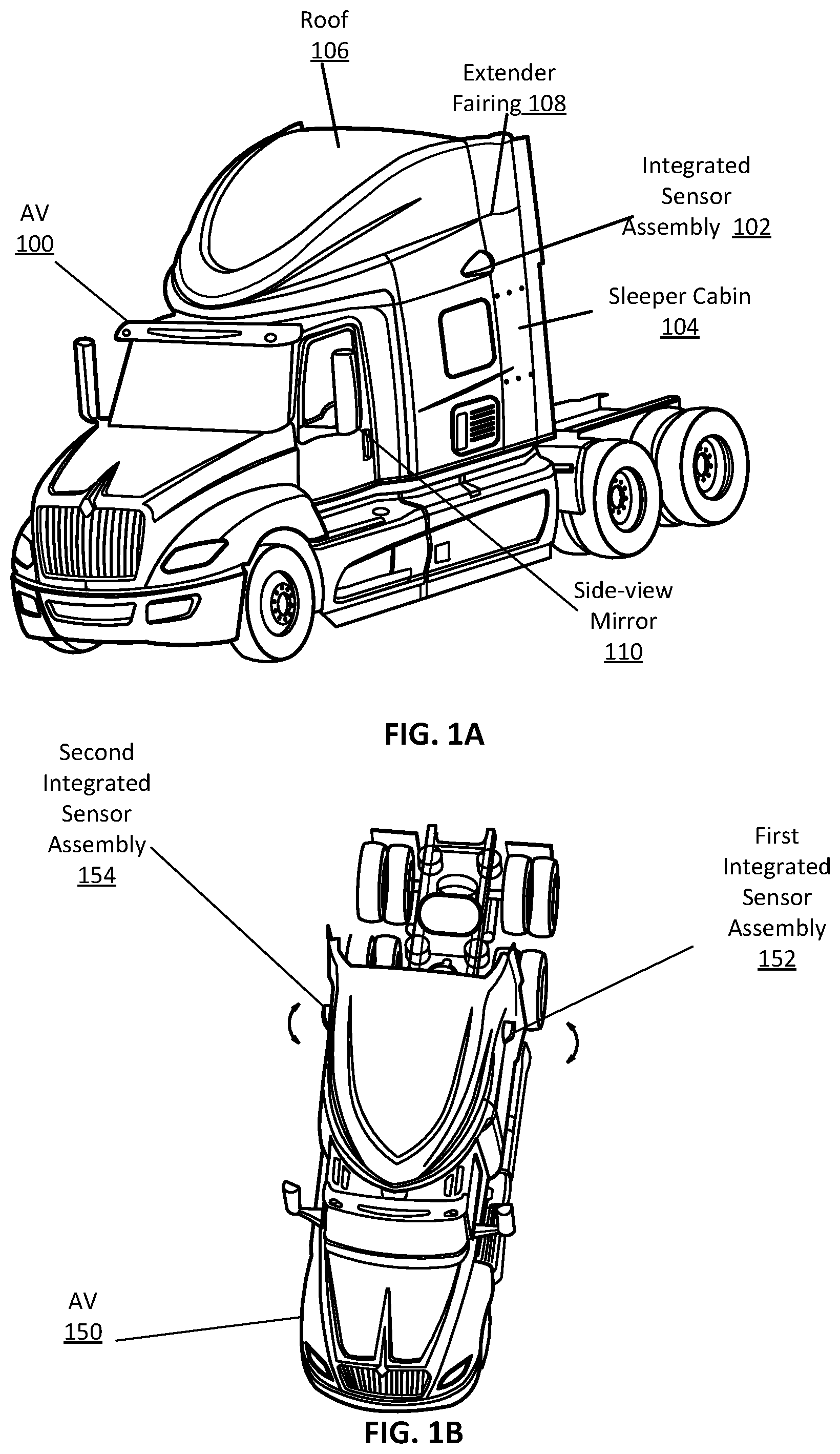 Patent US12099124 — Integrated sensor assembly — Figure 1