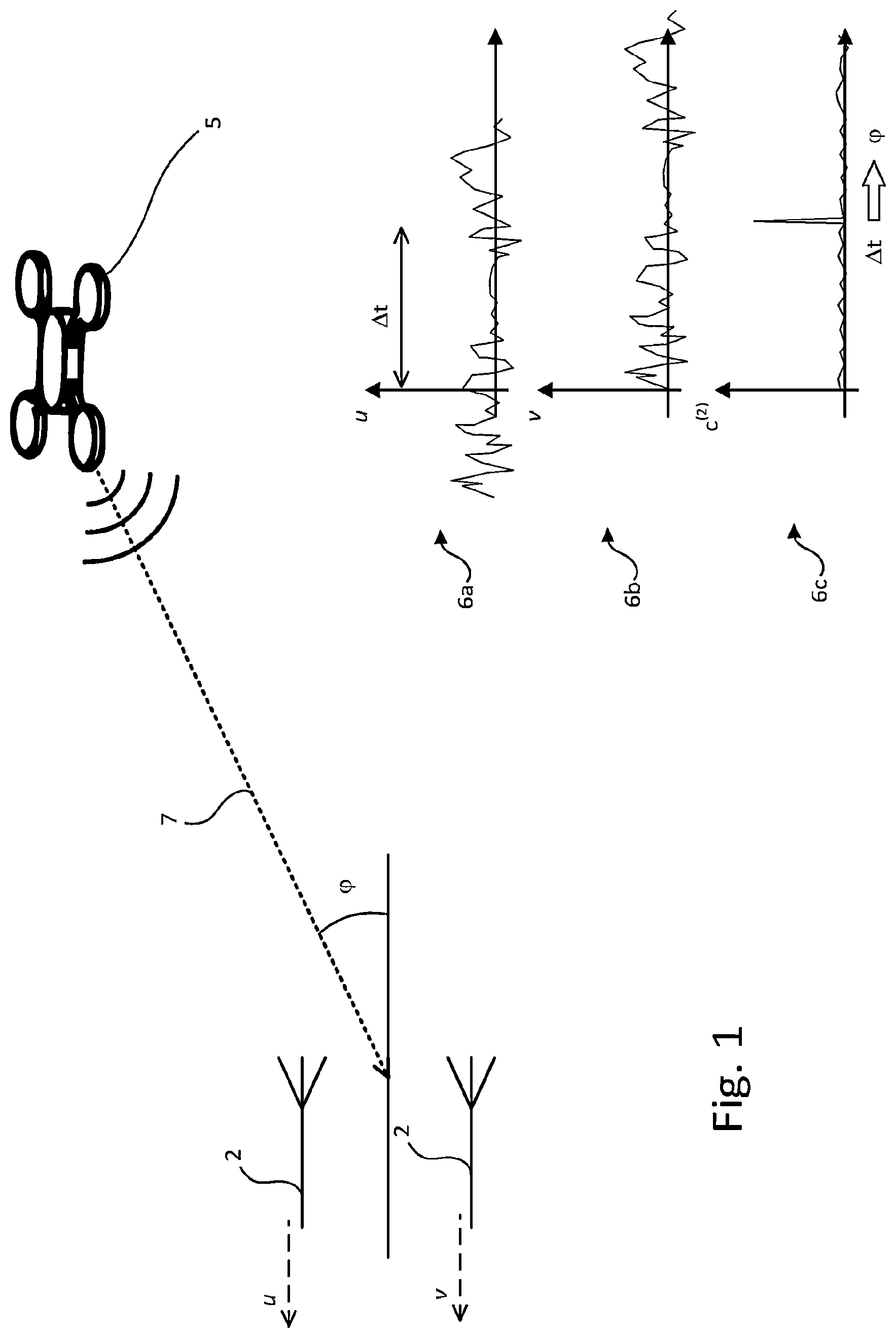 Patent US12099130 — Multi-channel active array system and method for obtaining positional information of an object — Figure 1