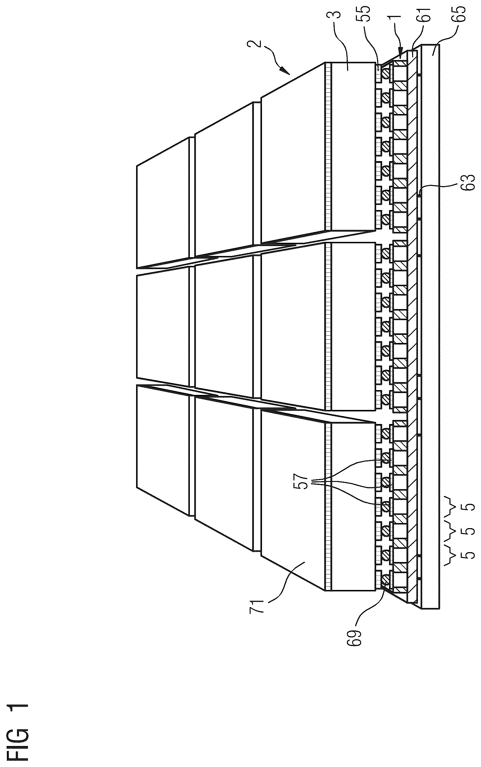 Patent US12099151 Figure 1 – Evaluation unit for an x-ray detector, x-ray detector, medical imaging device and method for operating an x-ray detector