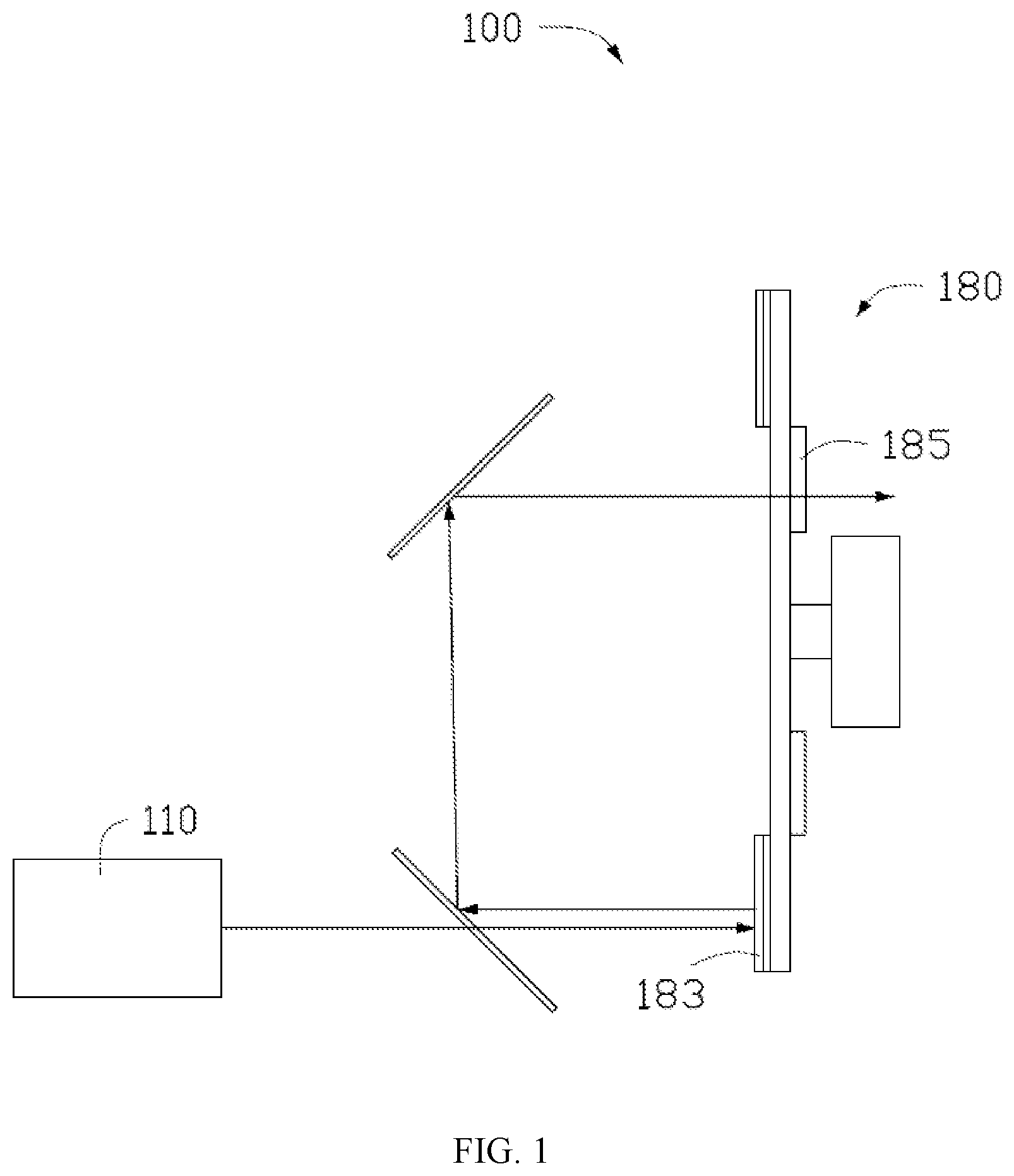 Patent US12099182 — Color wheel, light source system and display device — Figure 1