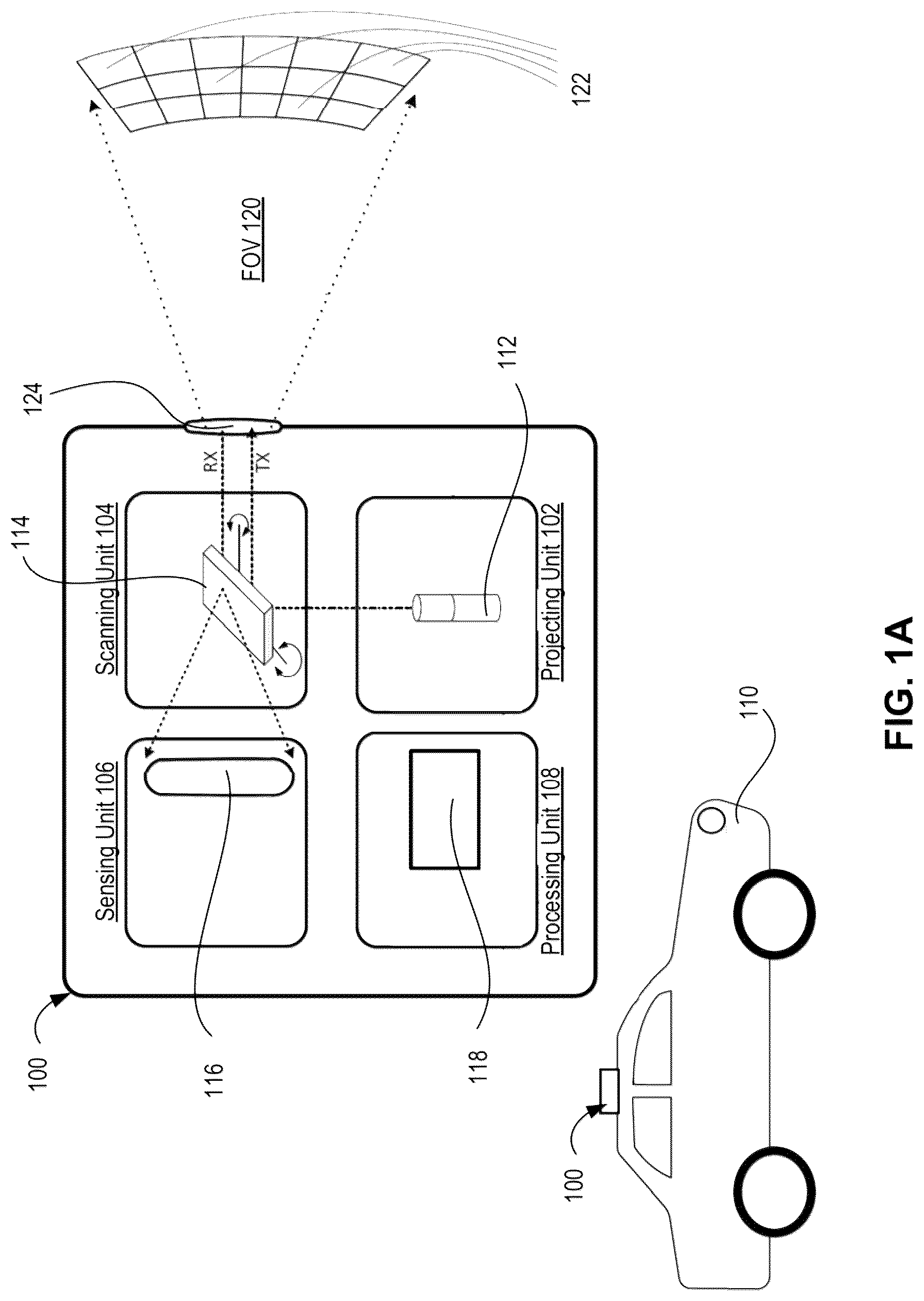 Patent US12099217 — Ultra-light optical element — Figure 1