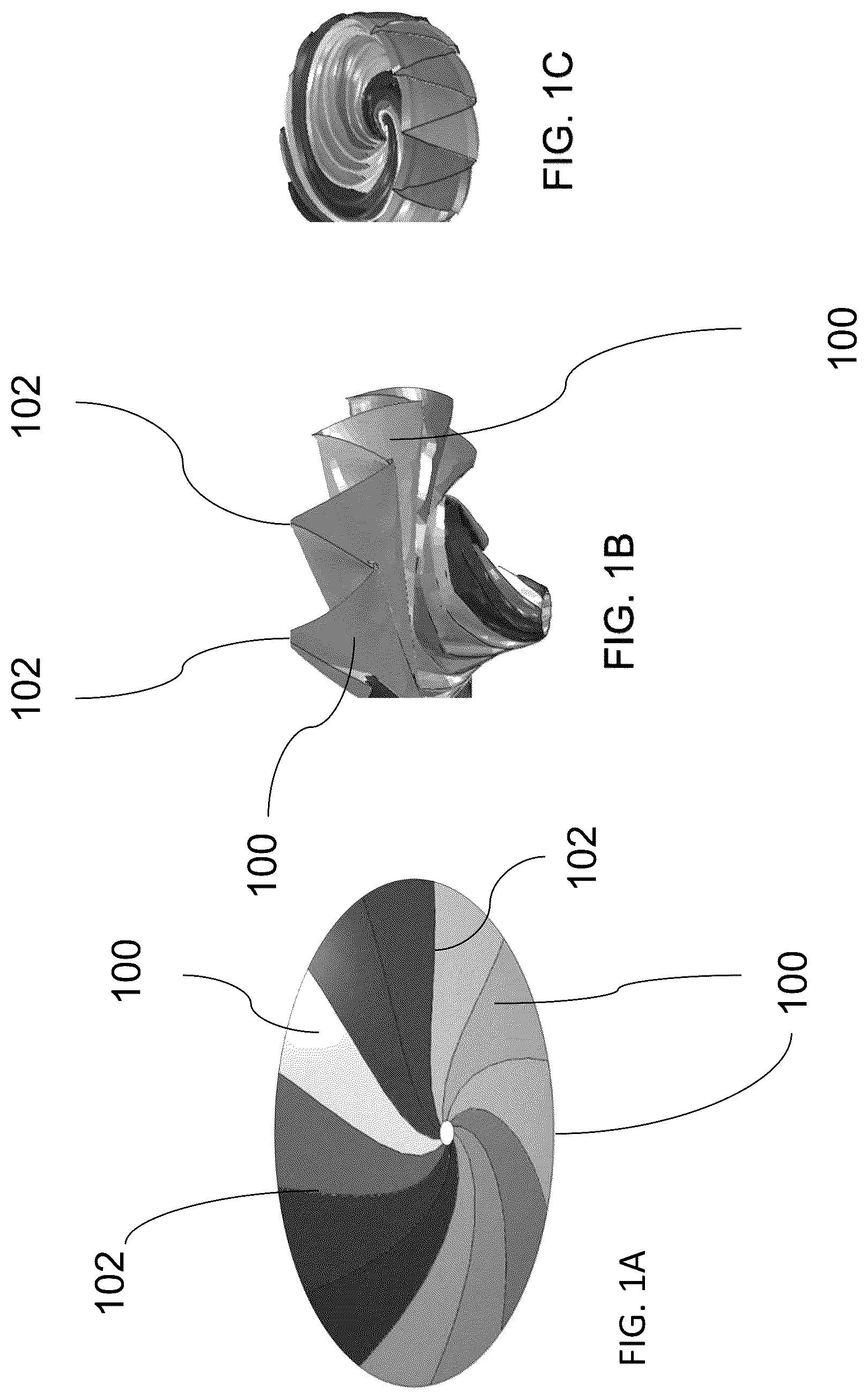 Patent US12099219 — Wrinkle free foldable reflectors made with composite materials — Figure 1