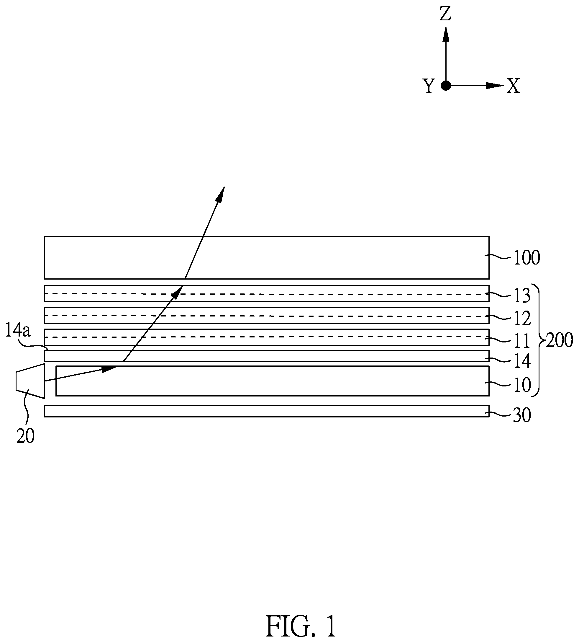 Patent US12099230 — Electronic device — Figure 1