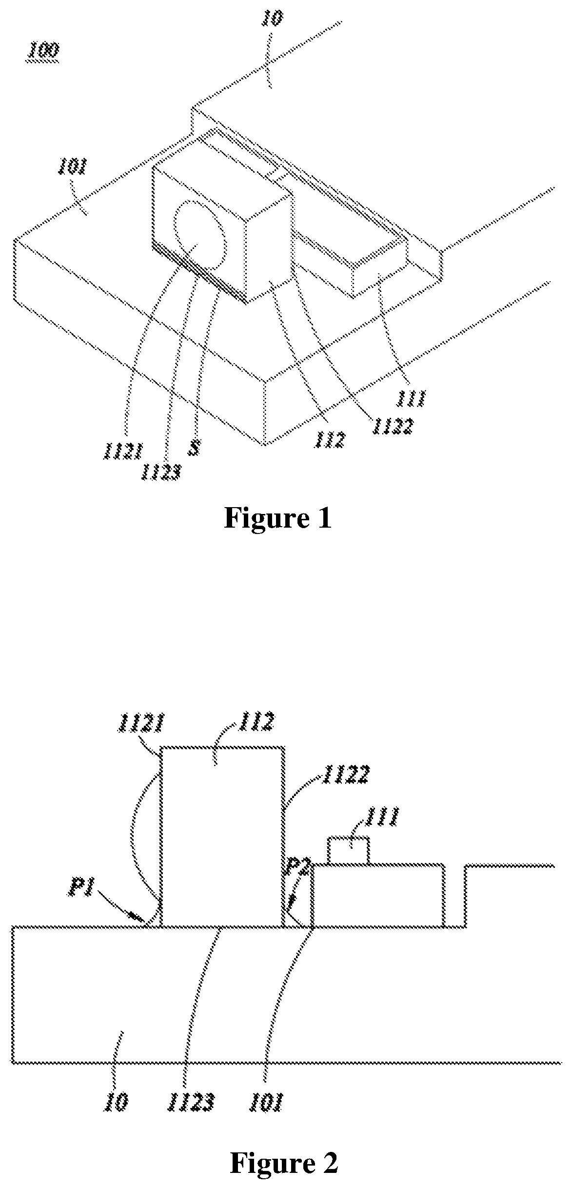 Patent US12099248 Figure 1 – Optical component, optical assembly, optical module, and manufacturing method thereof