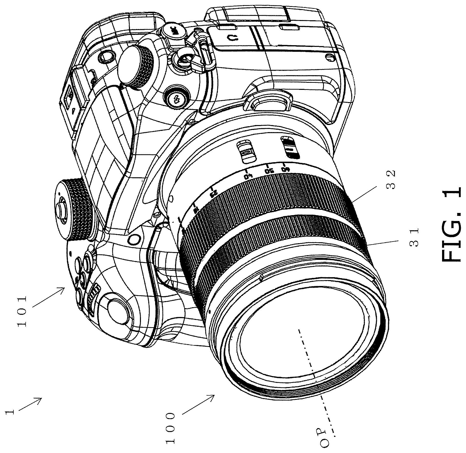 Patent US12099254 — Lens barrel and camera equipped with same — Figure 1