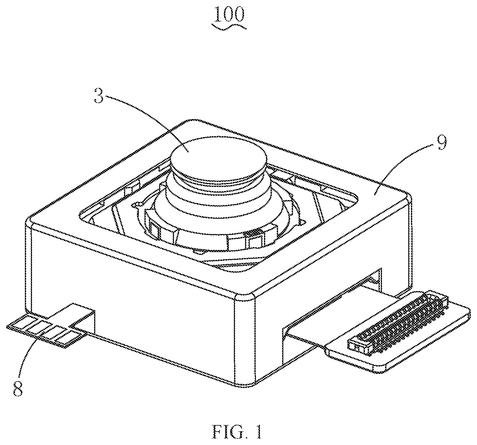 Patent US12099288 — Lens module — Figure 1