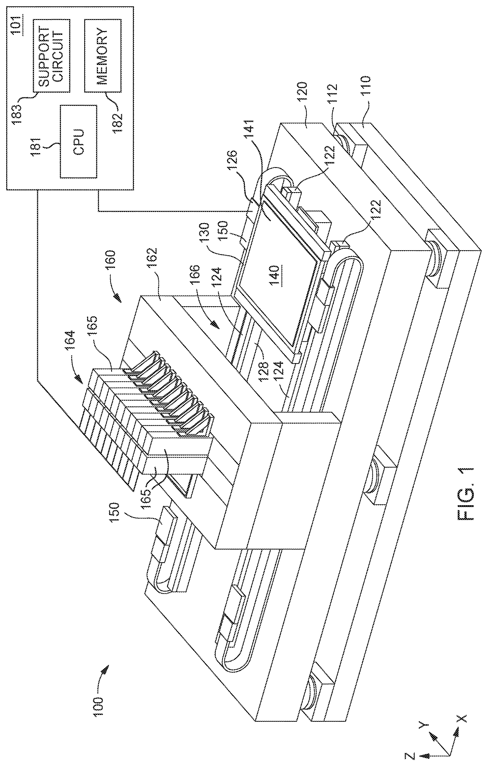 Patent US12099308 Figure 1 – Methods and apparatus for correcting lithography systems