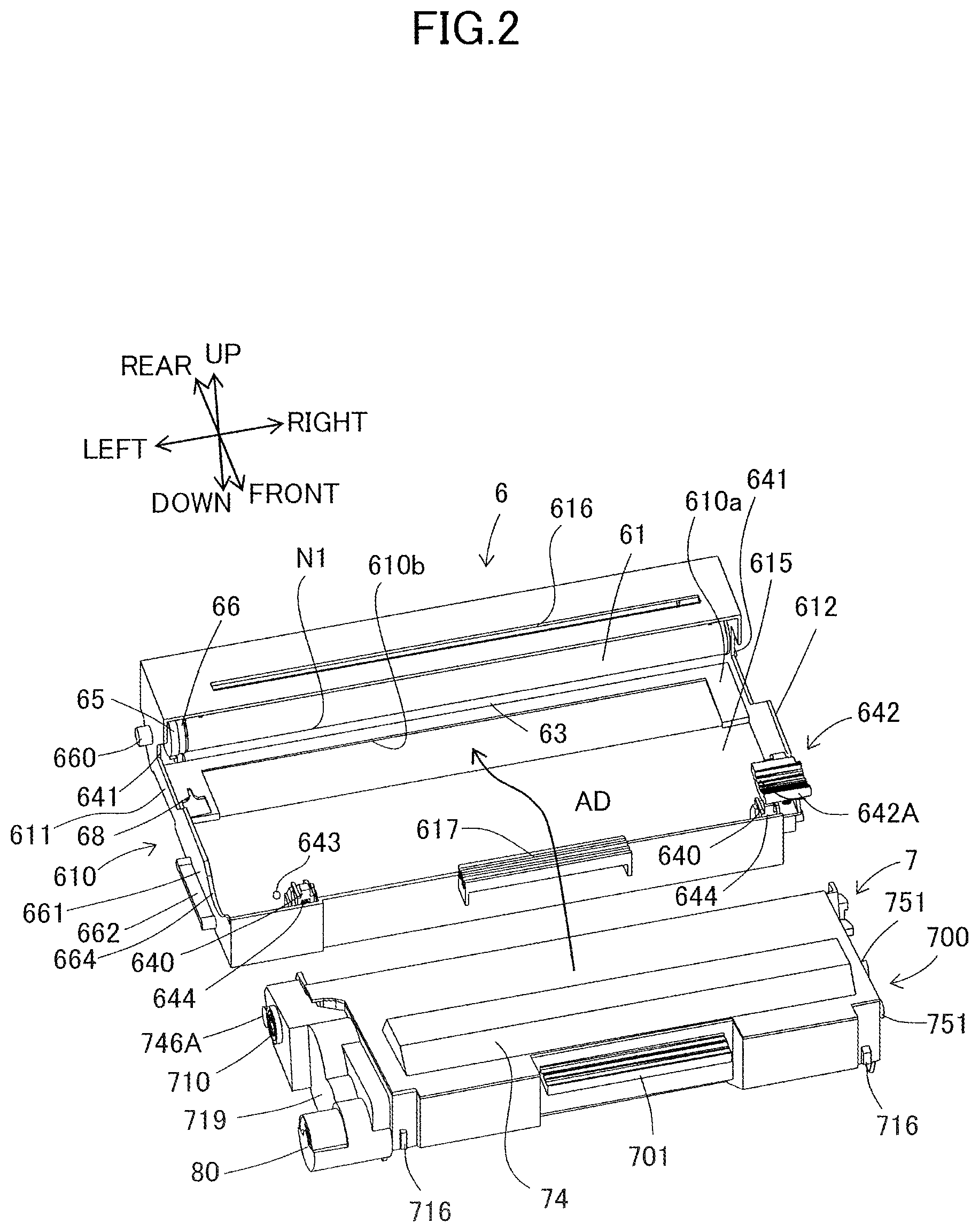 Patent US12099325 Figure 2 – Process cartridge and image forming apparatus