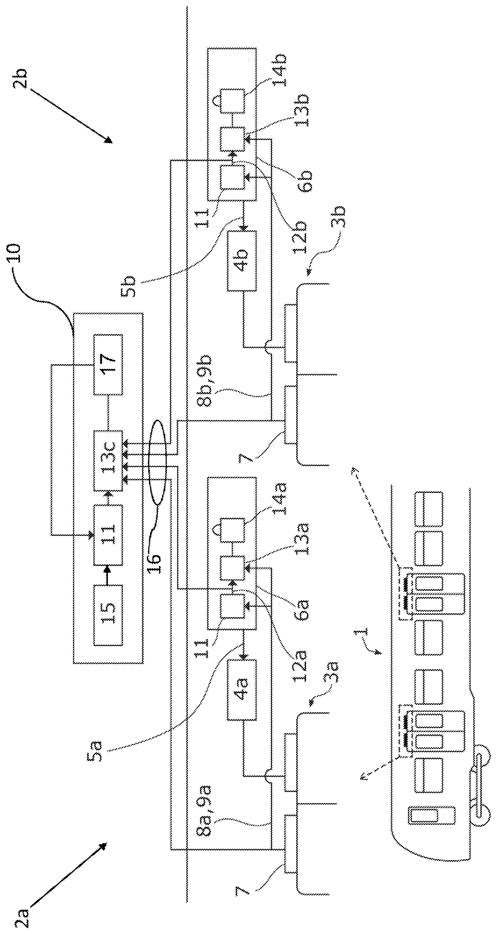 Patent US12099336 — Method for detecting an obstacle in an access device — Figure 1