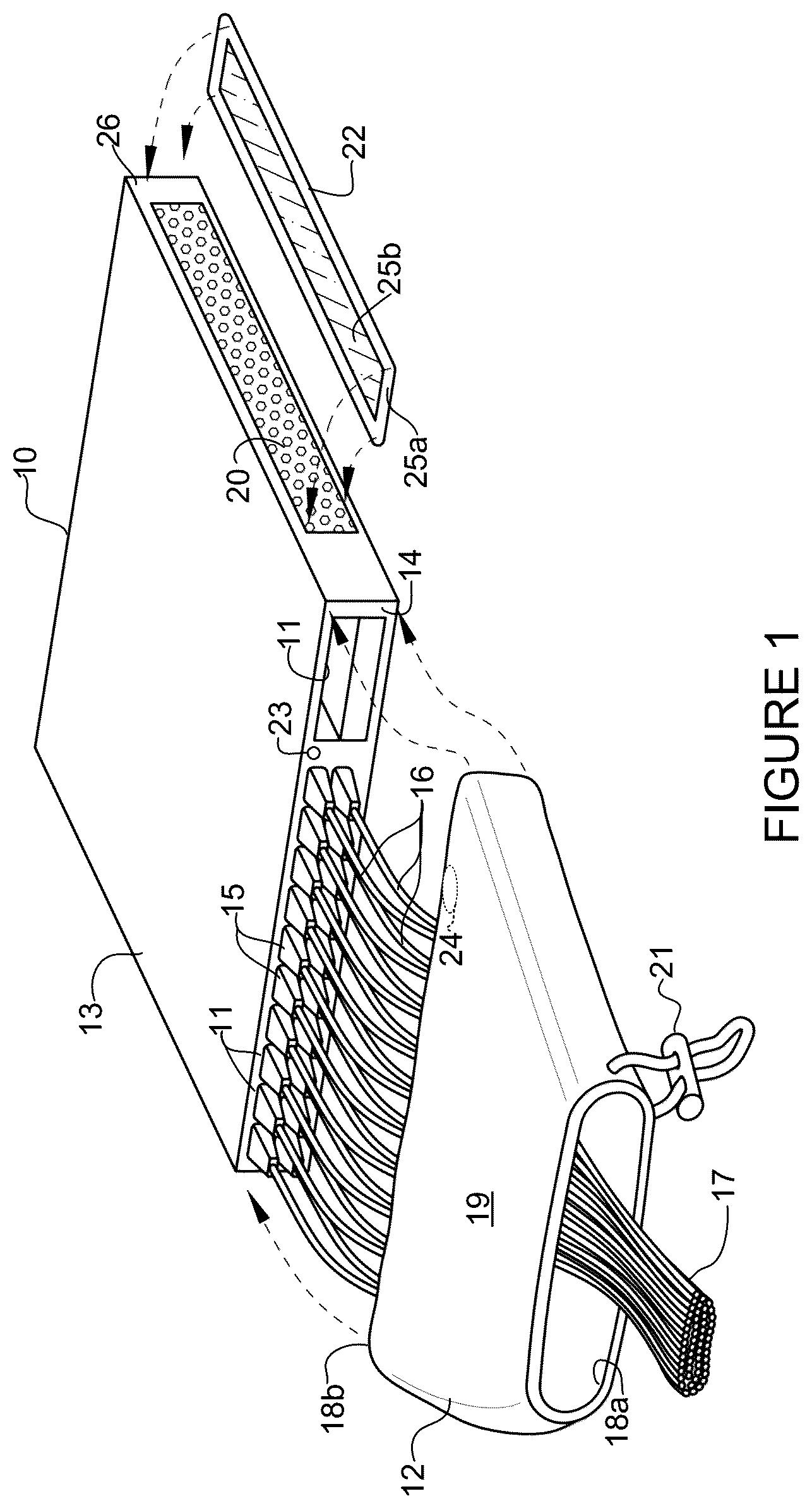 Patent US12099340 — Method and apparatus for protection of network device during increase in environmental contamination — Figure 1
