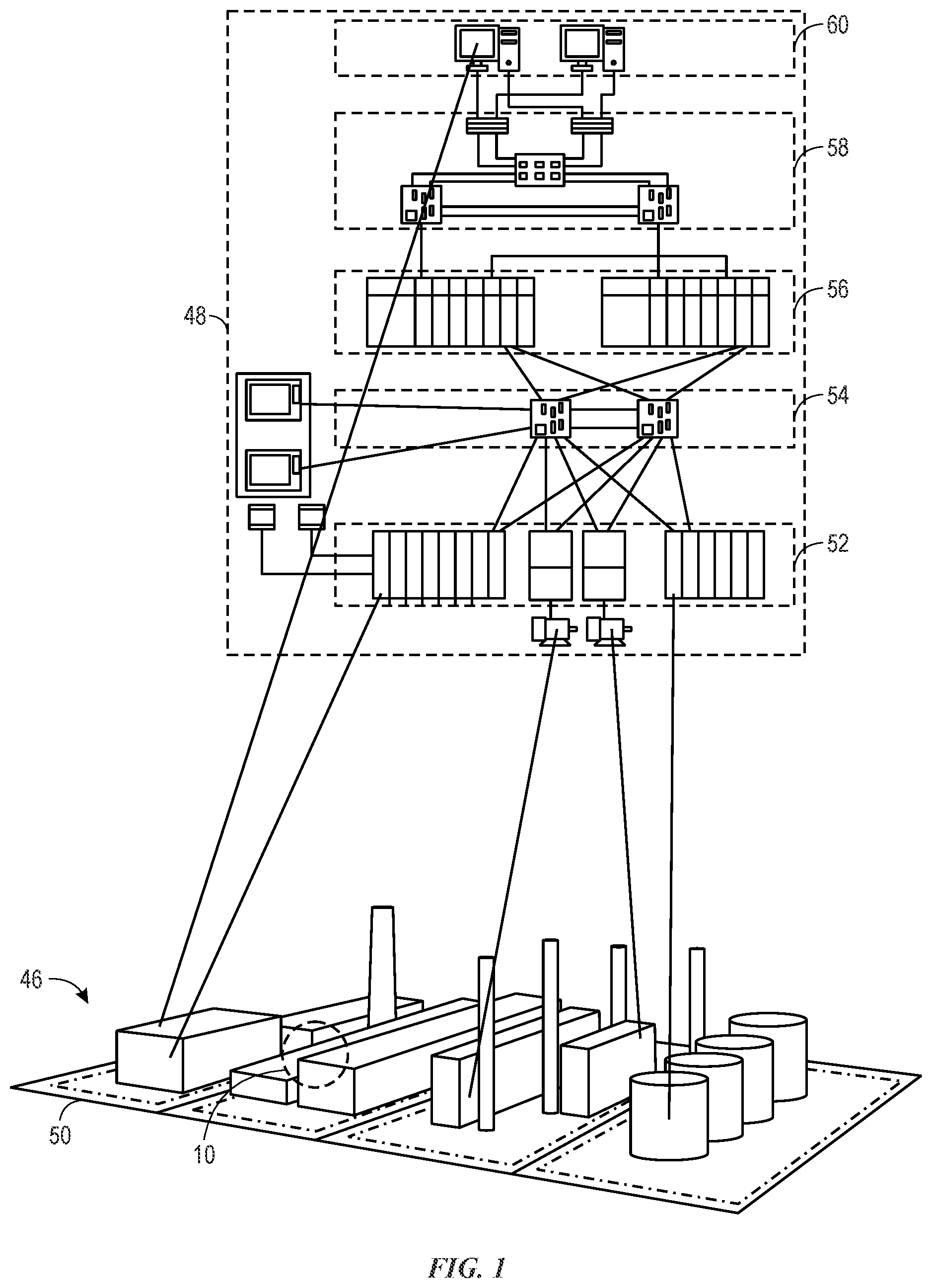 Patent US12099345 — Symbolic access of industrial device systems and methods — Figure 1