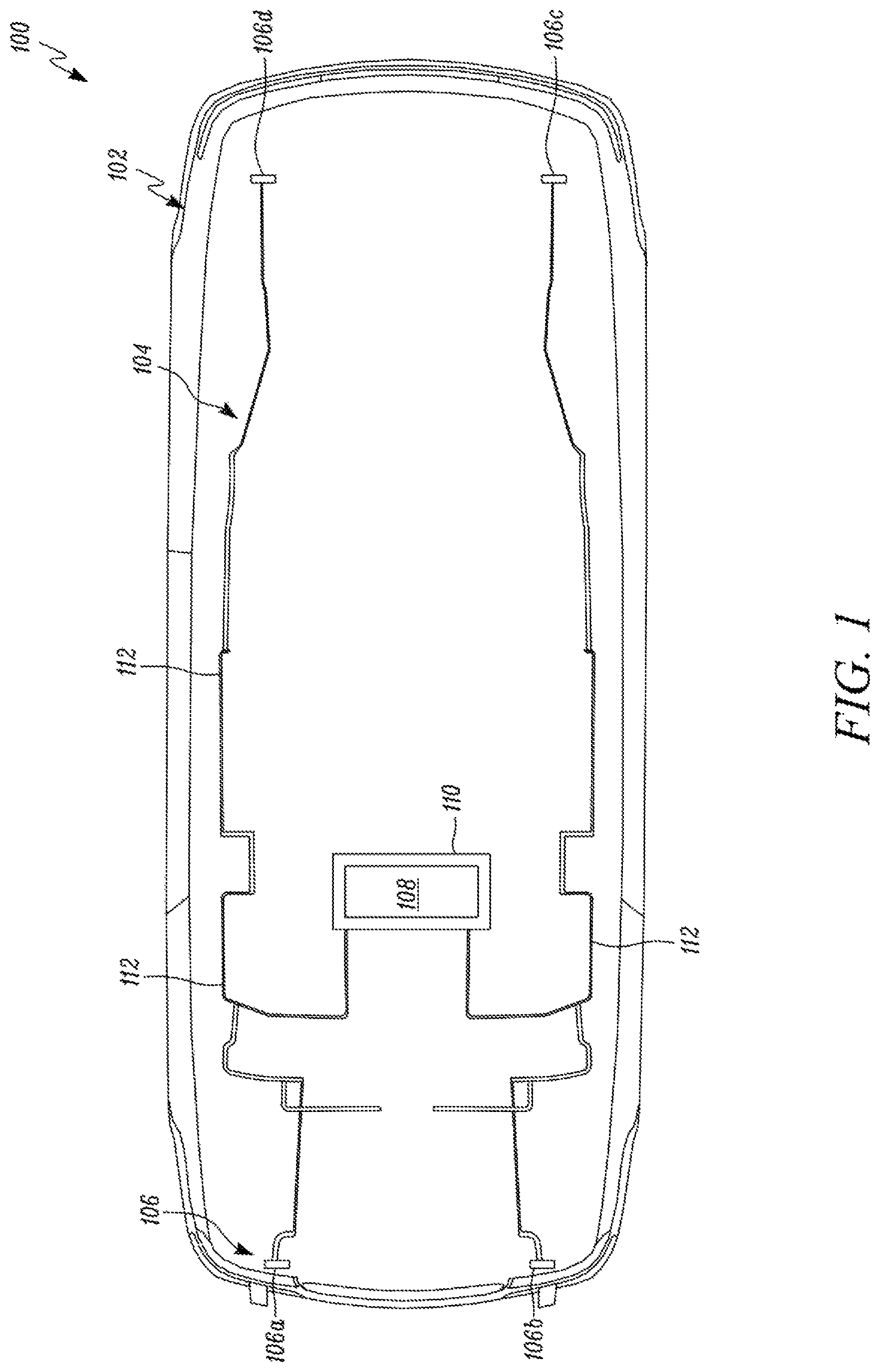 Patent US12099363 — Autonomous driving system emergency signaling — Figure 1