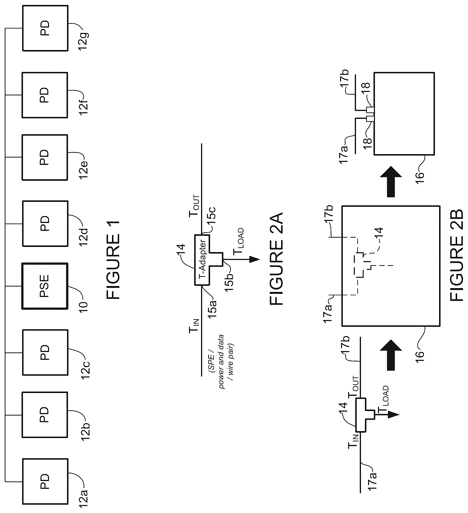 Patent US12099376 — Method and apparatus for transmitting power and data in a multi-drop architecture — Figure 1