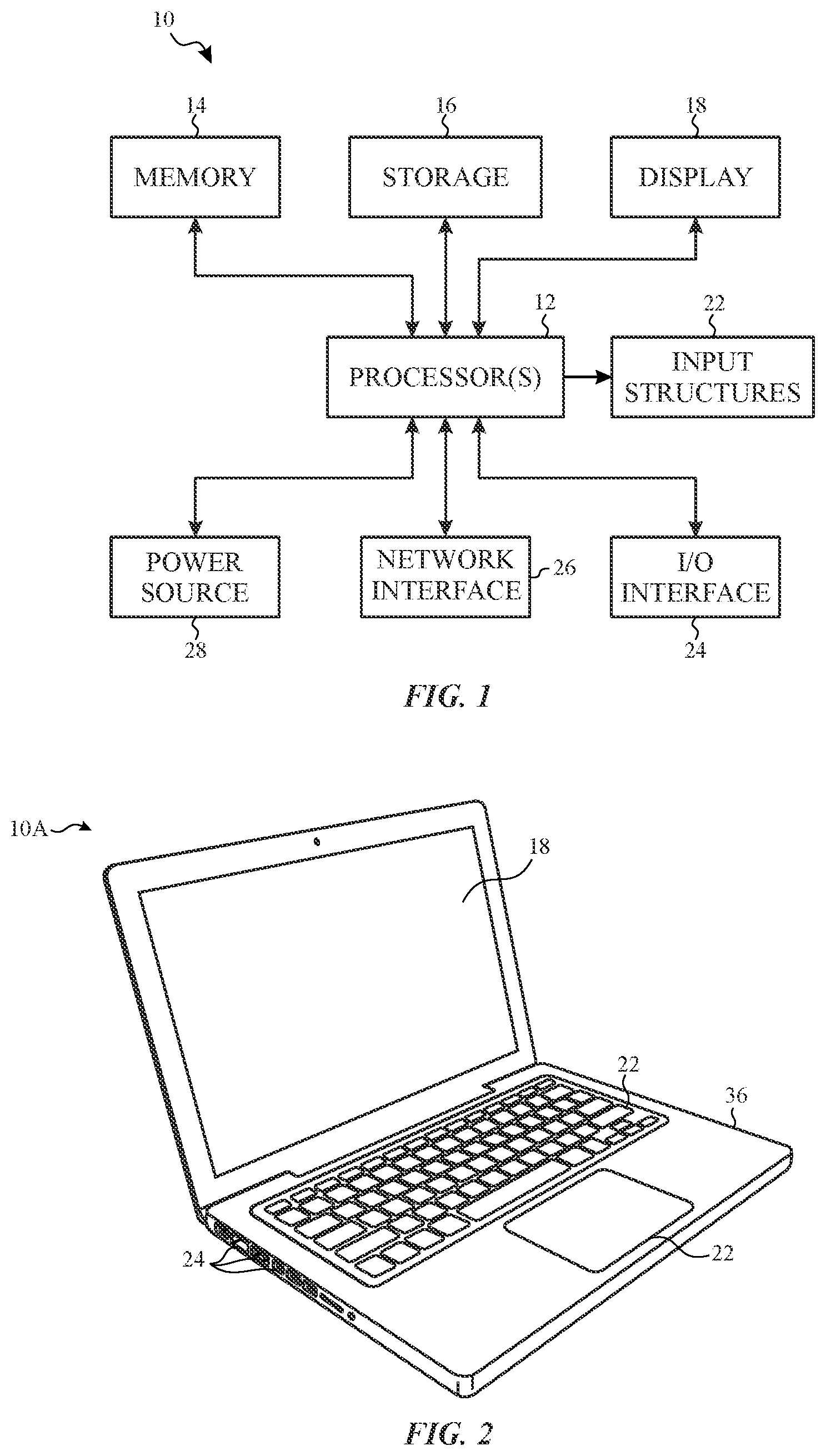 Patent US12099389 — Systems and methods for thermal management using a mixed topology switching regulator — Figure 1