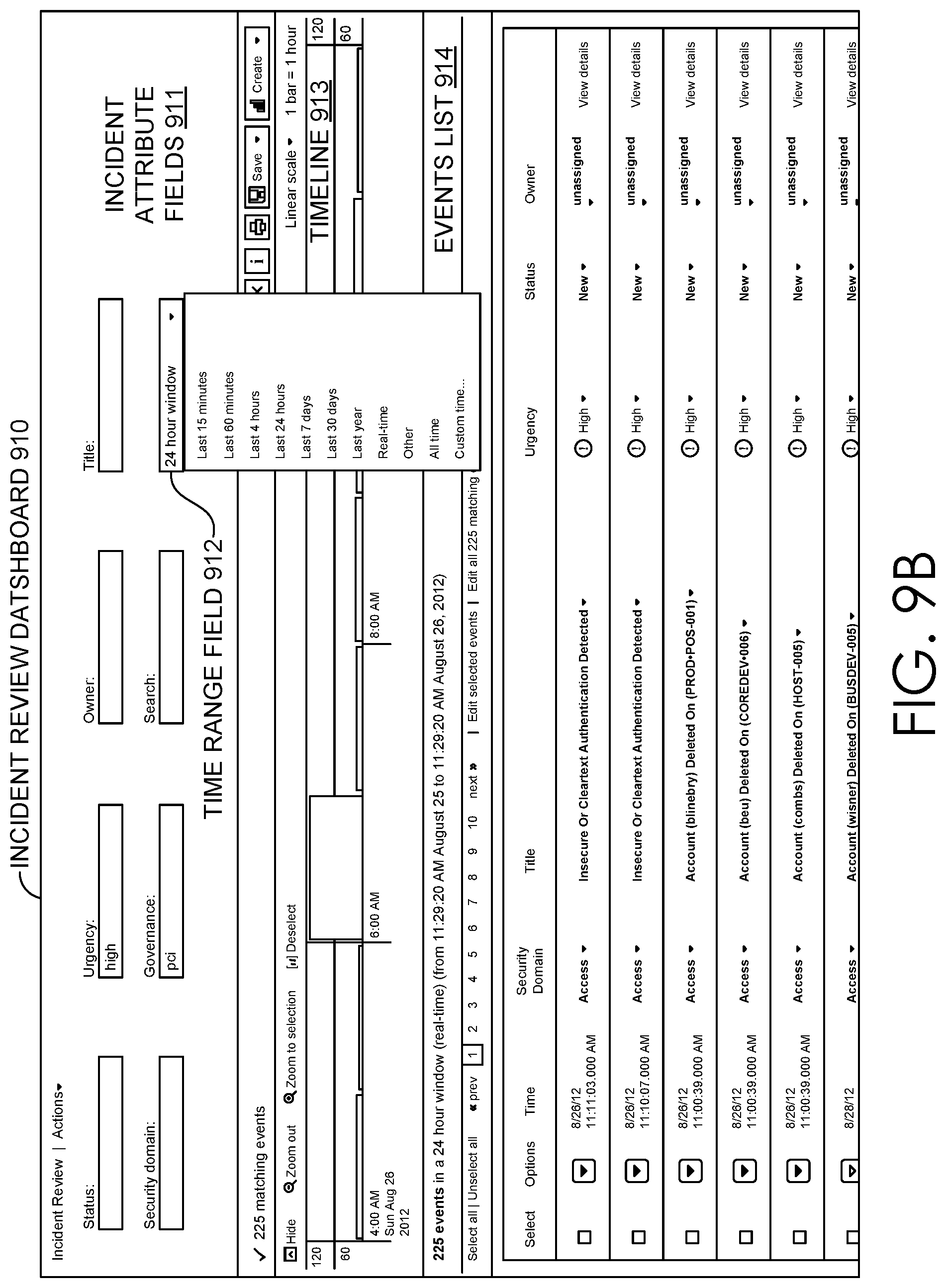 Patent US12099517 Figure 13 – Supplementing extraction rules based on event clustering