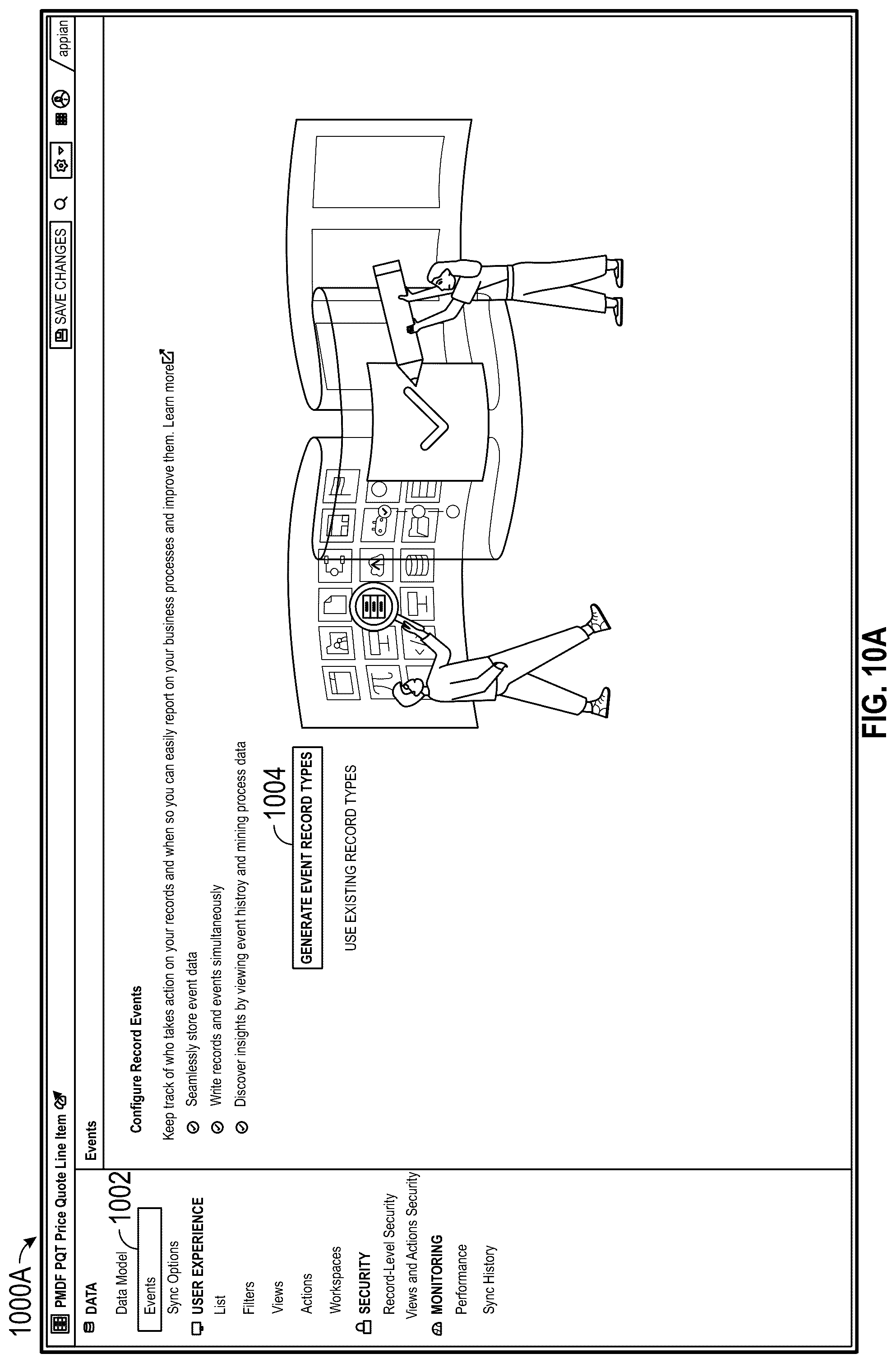 Patent US12099518 Figure 13 – System and methods for process mining using integrated data fabric