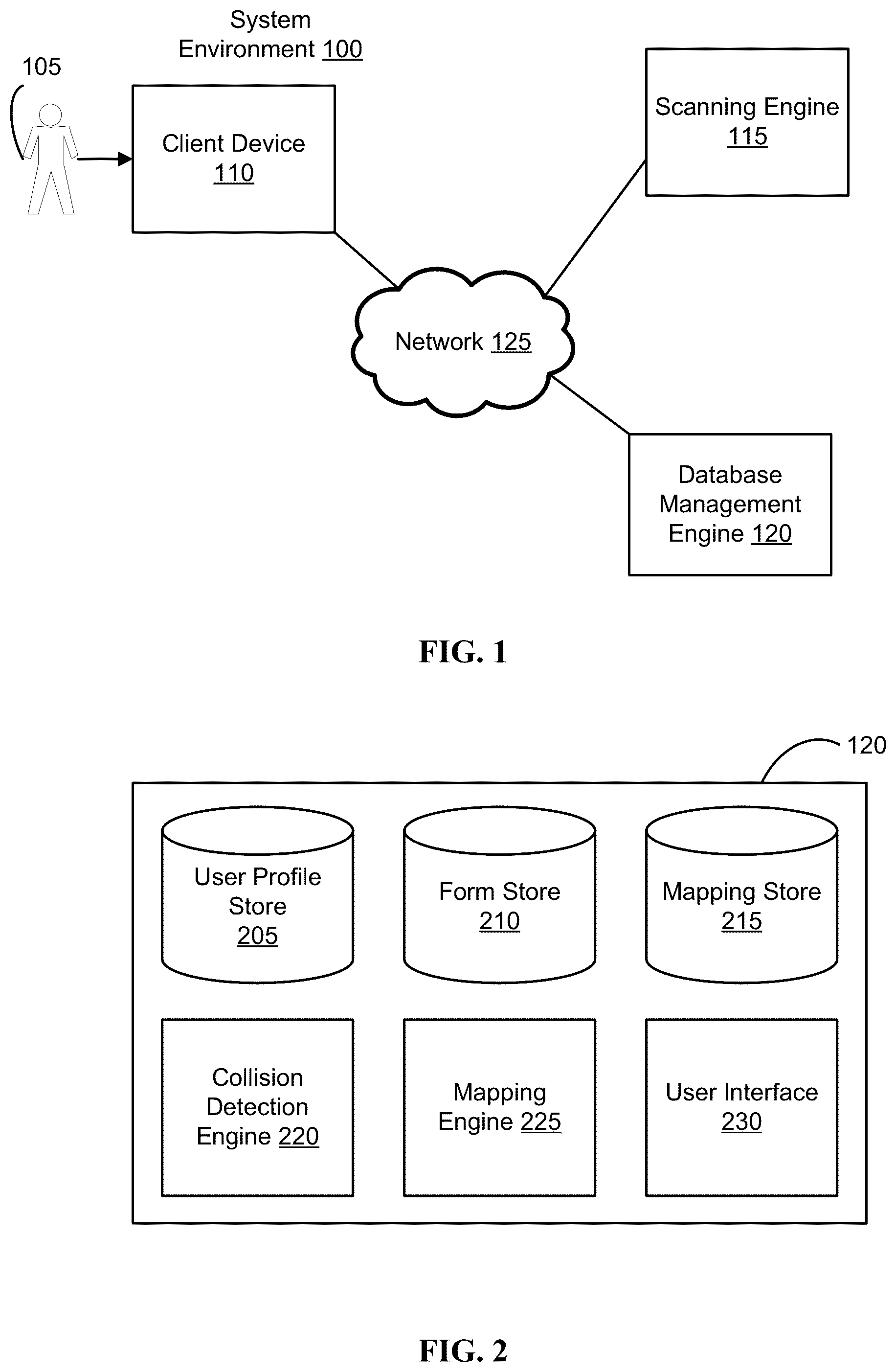 Patent US12099549 — Automated field placement for uploaded documents — Figure 1