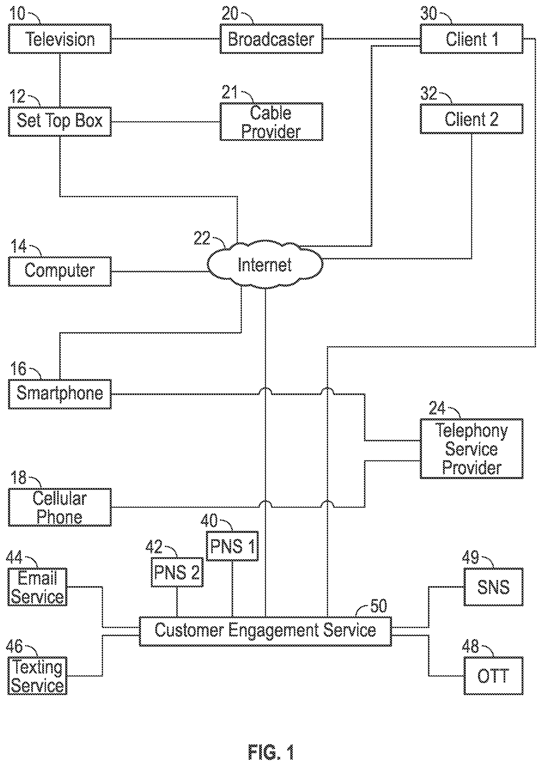 Patent US12099561 Figure 1 – Systems and methods for presenting information within a software application or website
