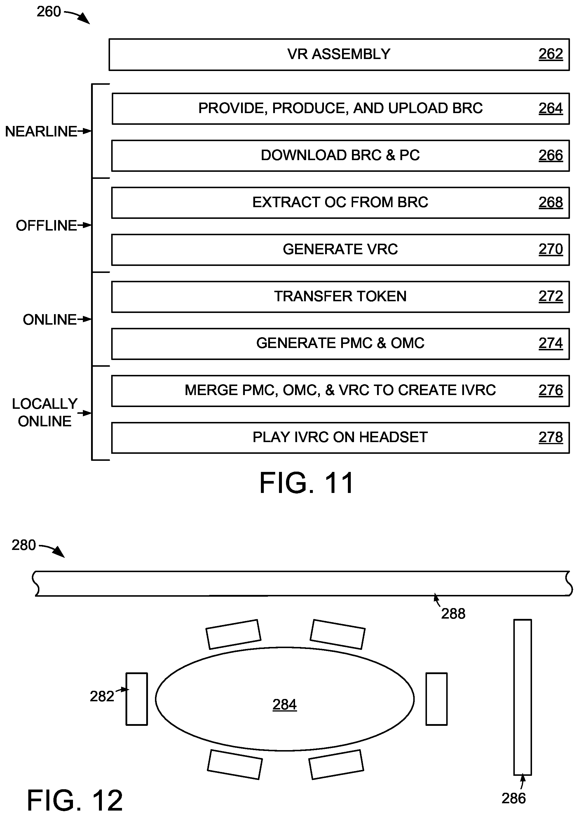 Patent US12099646 Figure 5 – Prospective generation and storage of content for an alternate reality environment