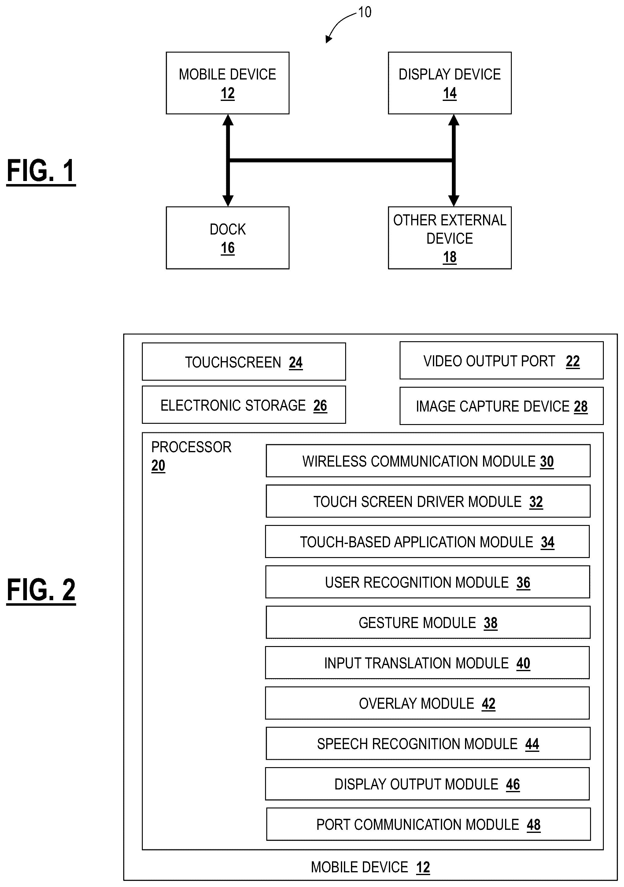 Patent US12099658 — Systems and methods for extensions to alternative control of touch-based devices — Figure 1
